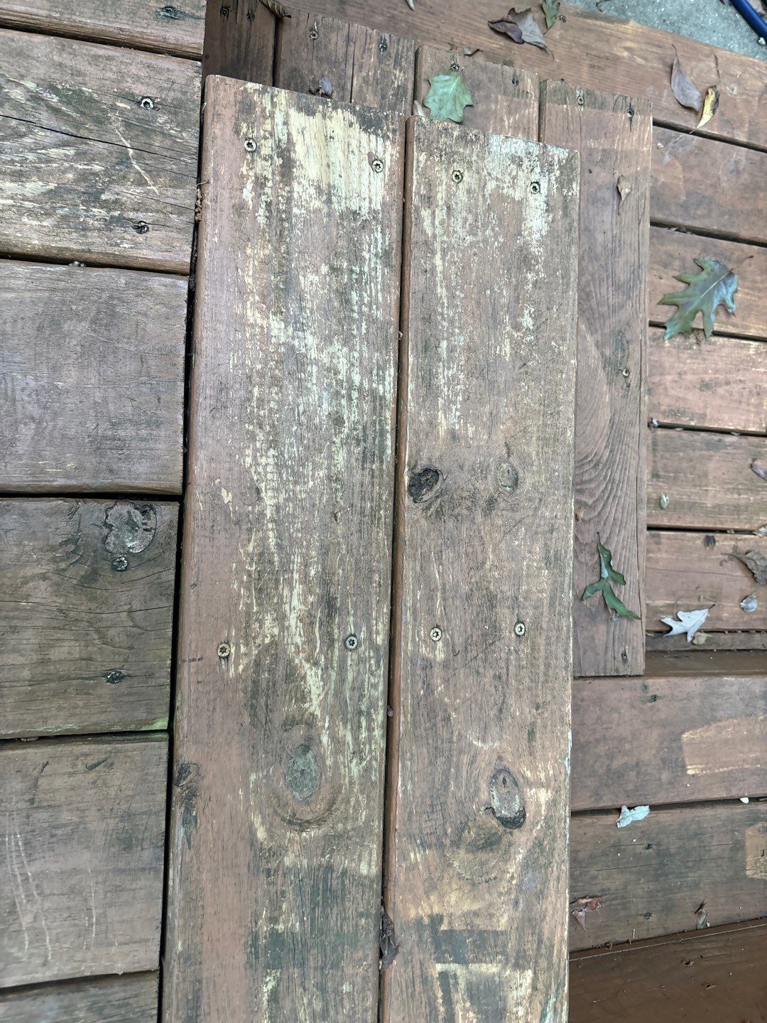 Weathered Deck using AcryFin and Stain by DuraSeal