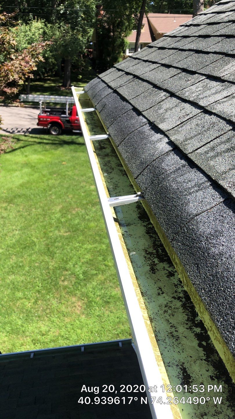Comprehensive Residential Gutter Cleaning and System Flush in Wayne by NJ Home Maintenance Services