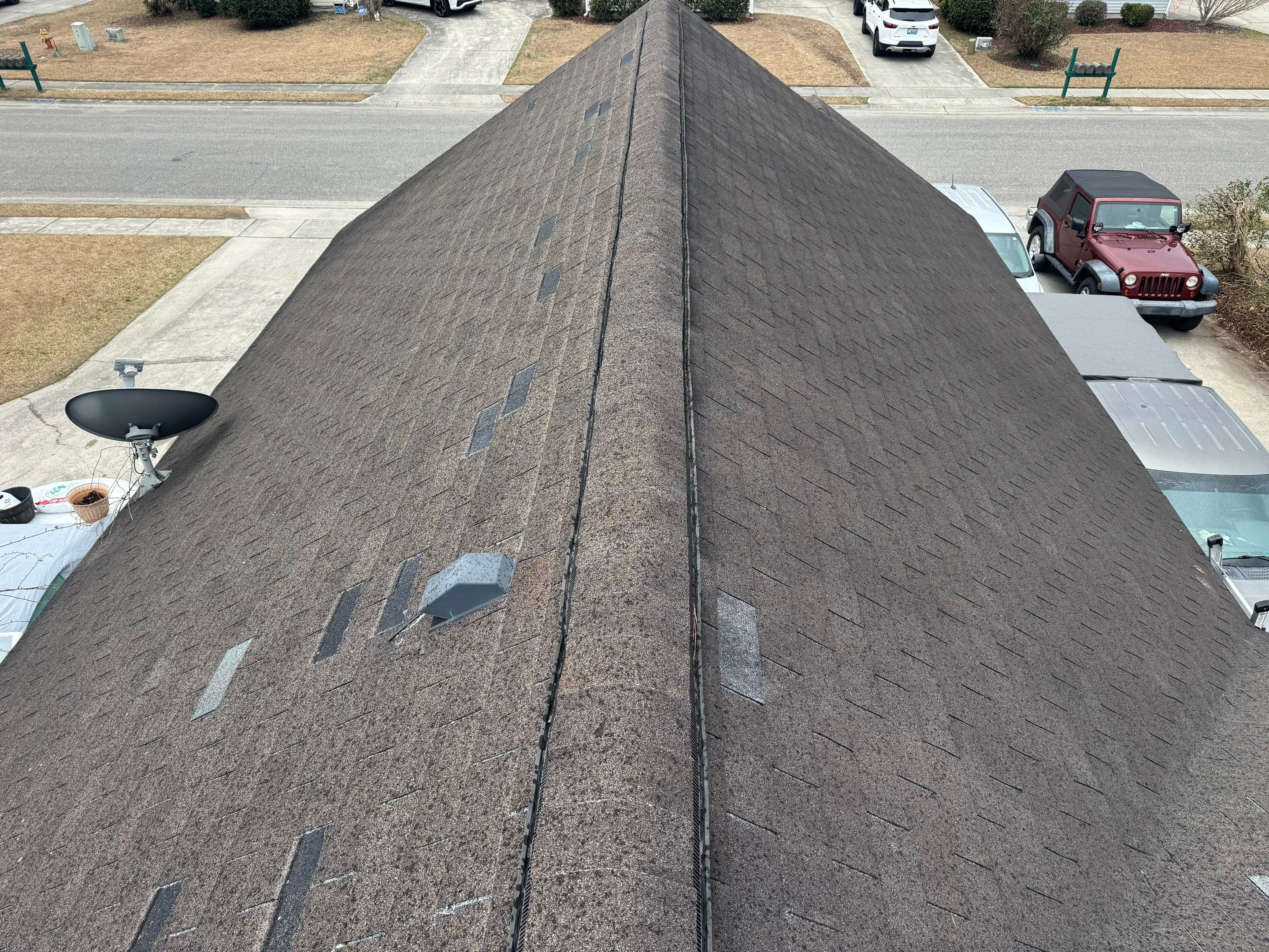Colonial Slate Roof Replacement in Leland, NC by RGR Construction and Roofing, LLC