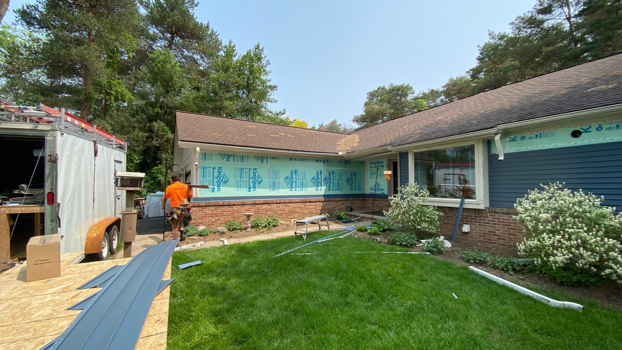 Siding Replacement using CertainTeed Restoration Classis D4 by 180 Contractors