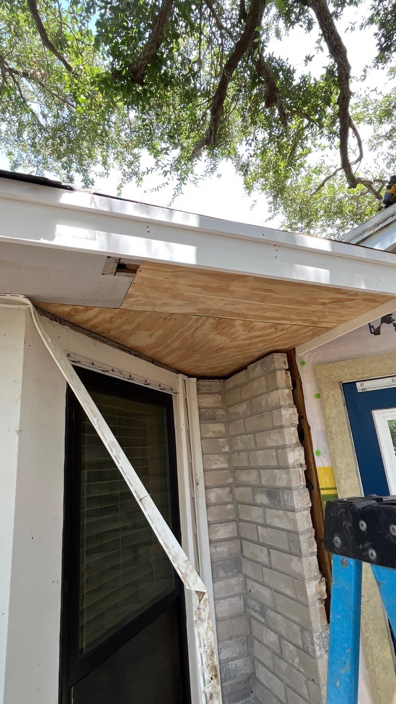 Rotting away under the Oaks by Bayfront Roofing and Construction