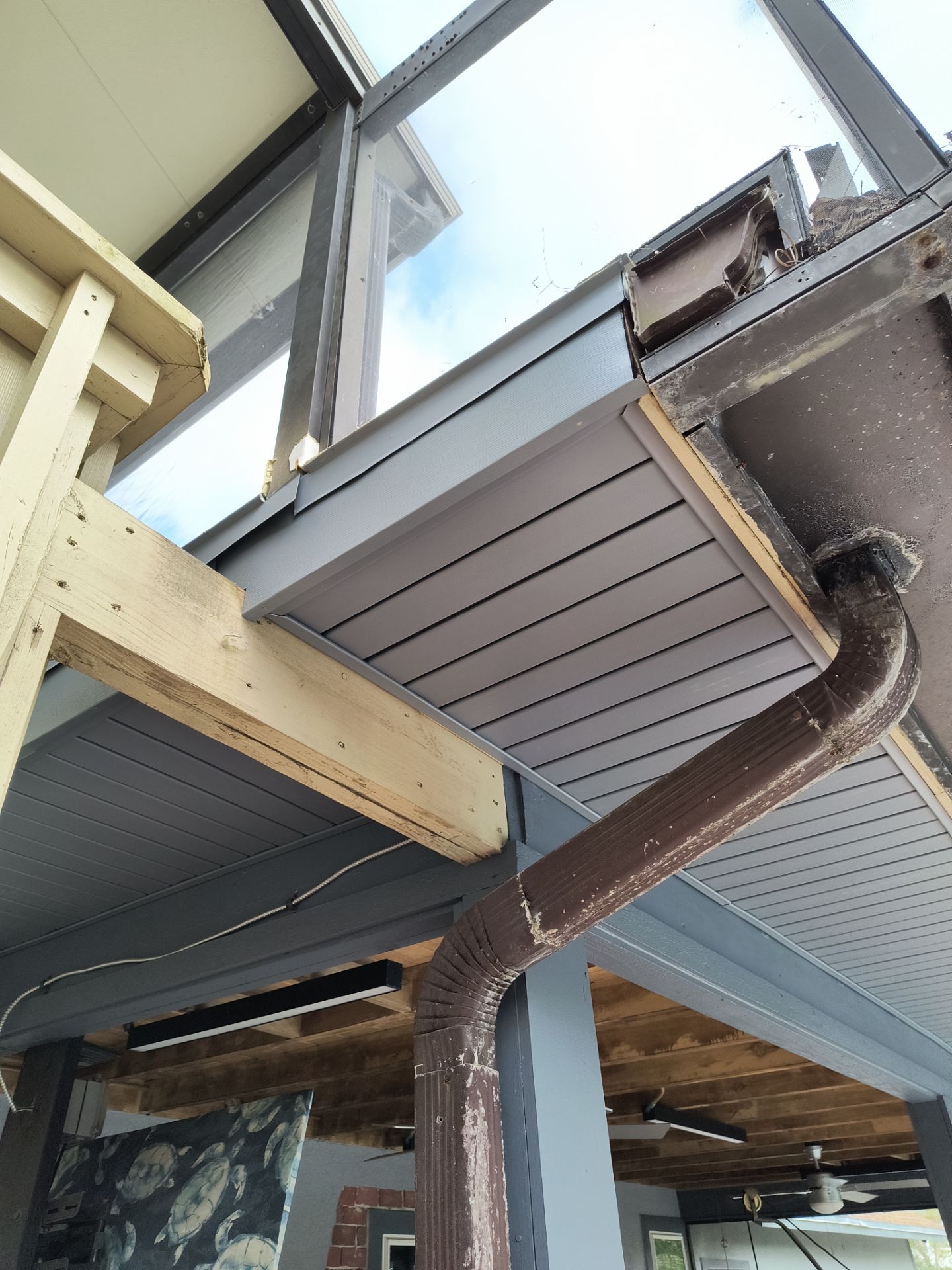 Soffit and Fascia Installation in Fort Myers FL by Gutter Professors