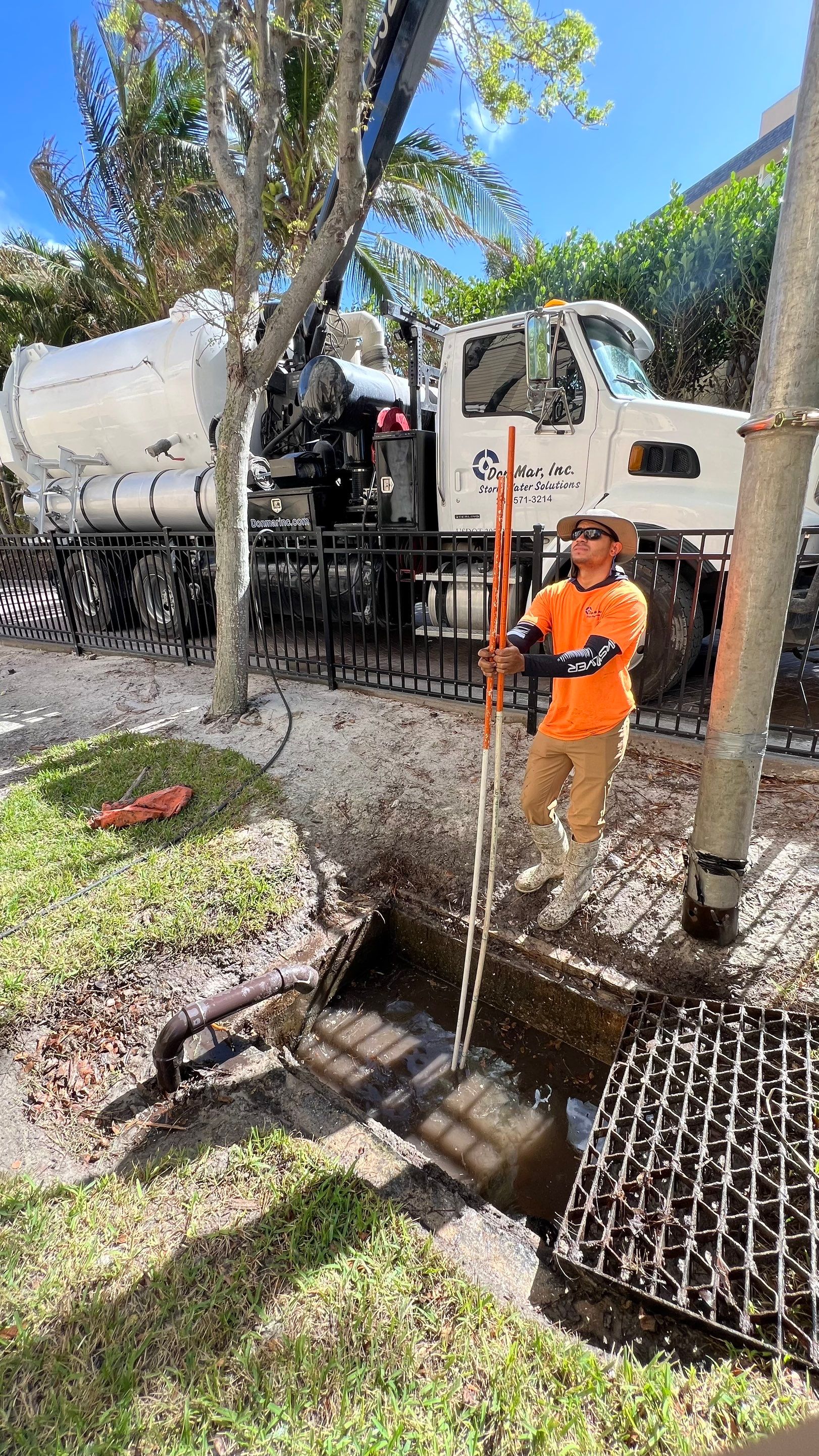 Marco Island Condo Stormwater System Maintenance by Don Mar, Inc. Storm Water Solutions