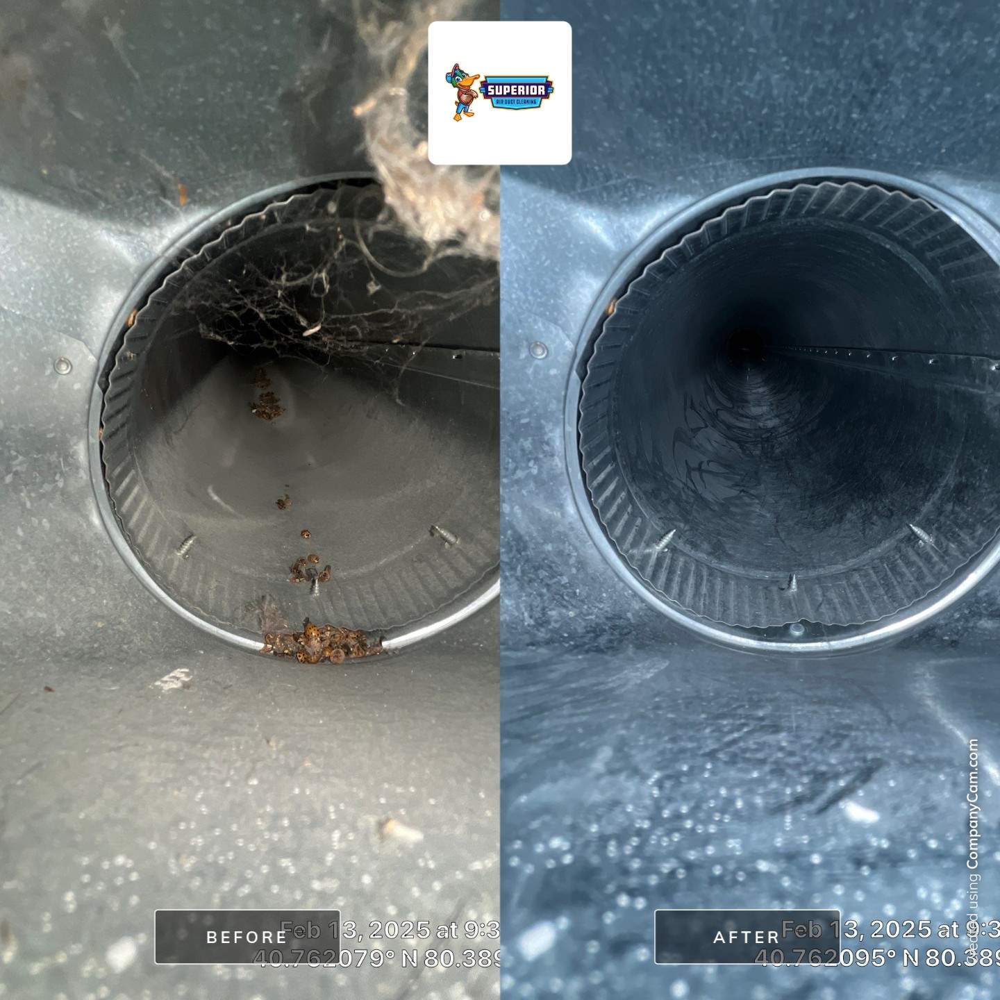 Air Duct Cleaning With a Vacuum Truck in Beaver Falls, PA by Superior Air Duct Cleaning