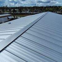 24ga 1" Nail-Strip Mill Finish by Total Roofing System The Metal Roof Experts