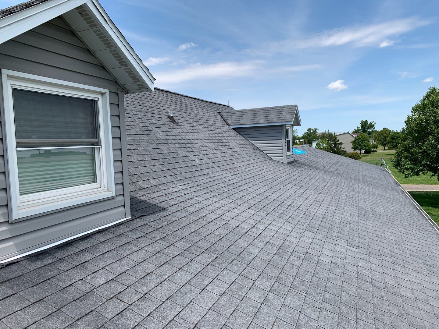 Residential Roofing Installation using Exposed Fastener Metal Roof by 4Ever Metal Roofing
