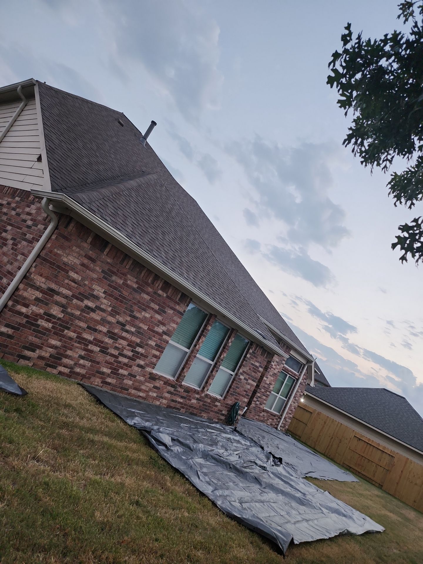 Residential Roofing Installation using Owen's Corning Duration (Lifetime) Shingles by Roof Repair Company