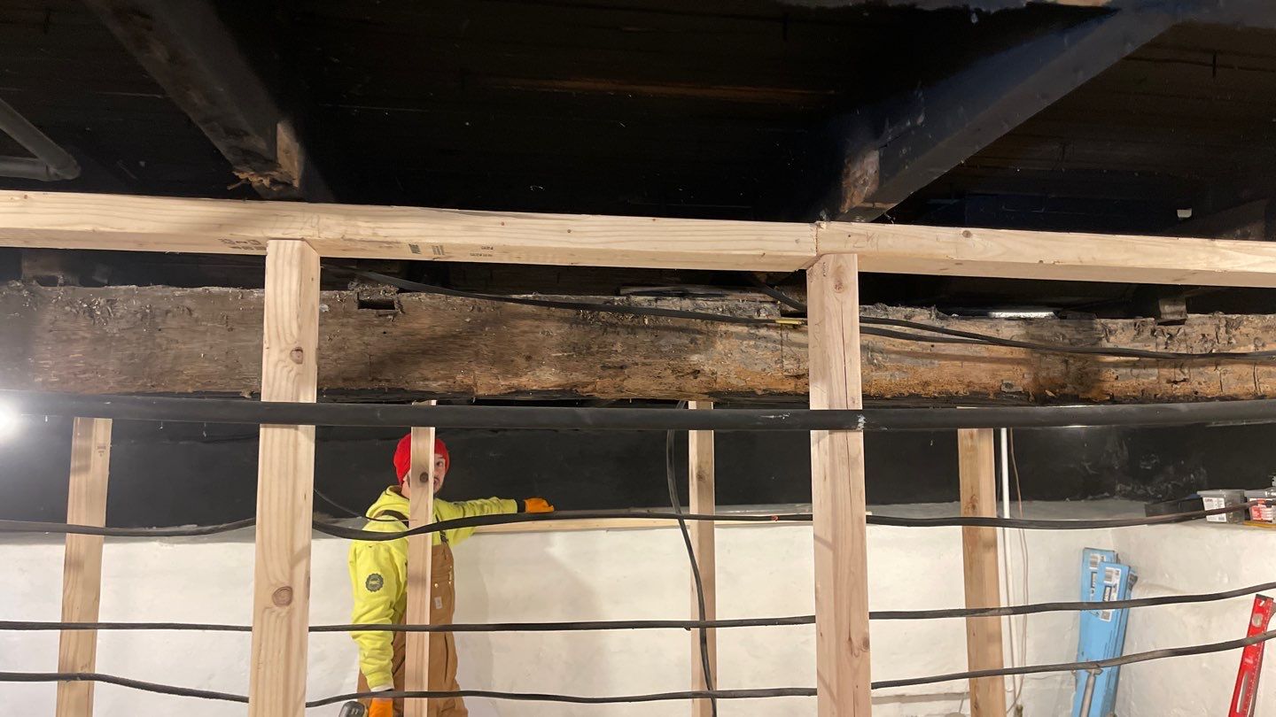 Basement Structural Carpentry by Toledo Basement Repair