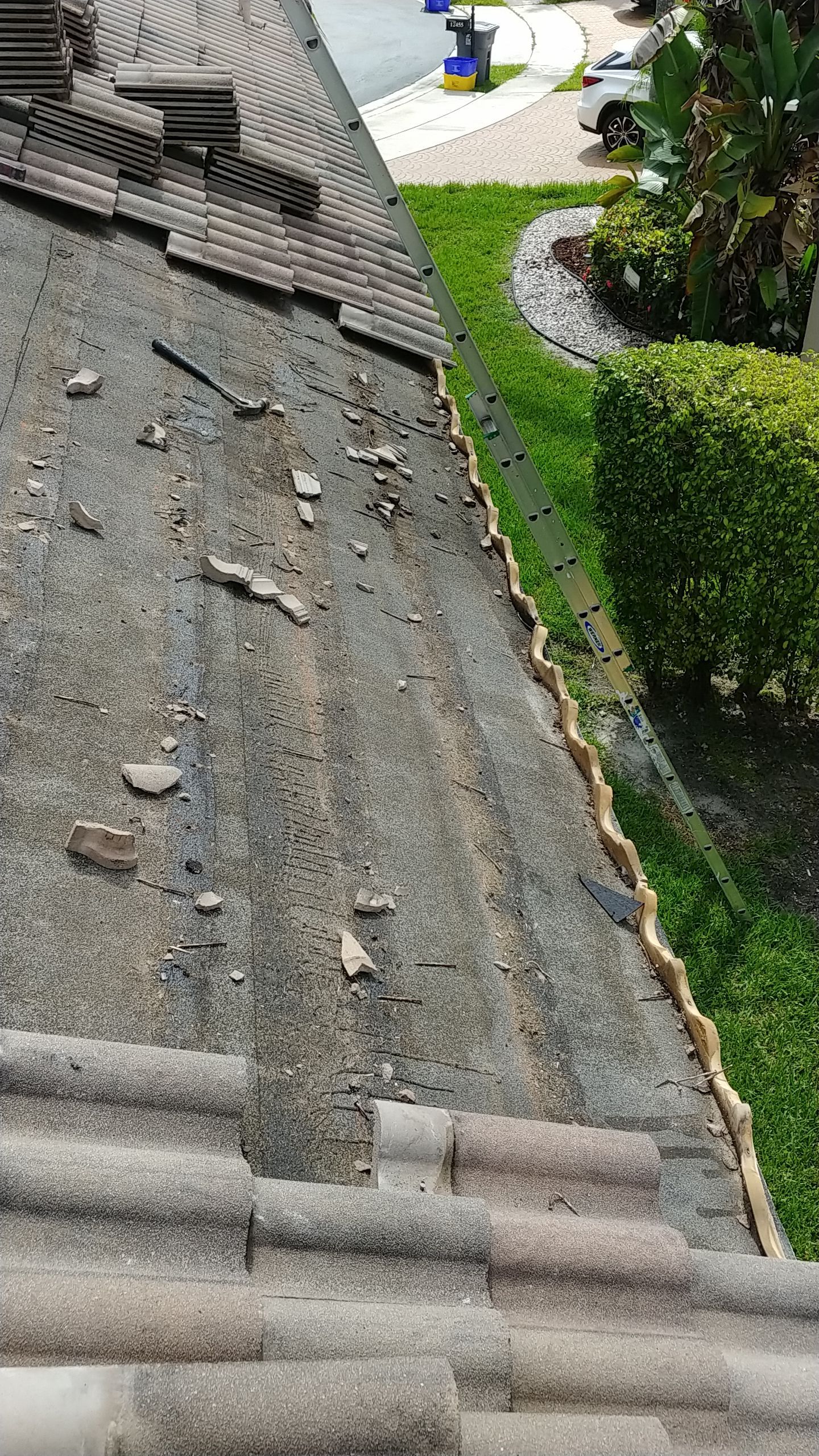 Concrete Tile Roof Replacement using Concrete Roof Tile by Aastro Roofing