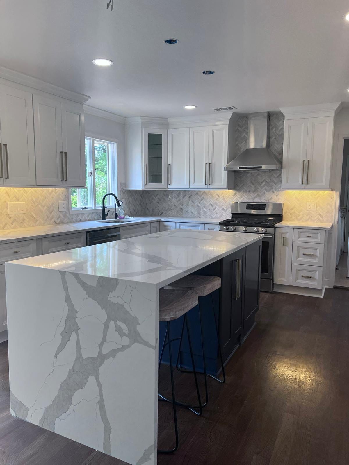 Kitchen Remodel using Cabinets by Home Concepts Construction