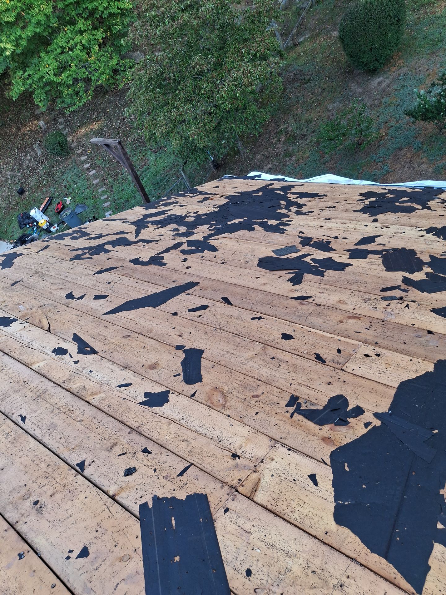 Residential Roofing Installation using GAF Timberline HDZ Fox Hollow Grey by Rainstoppers Roofing