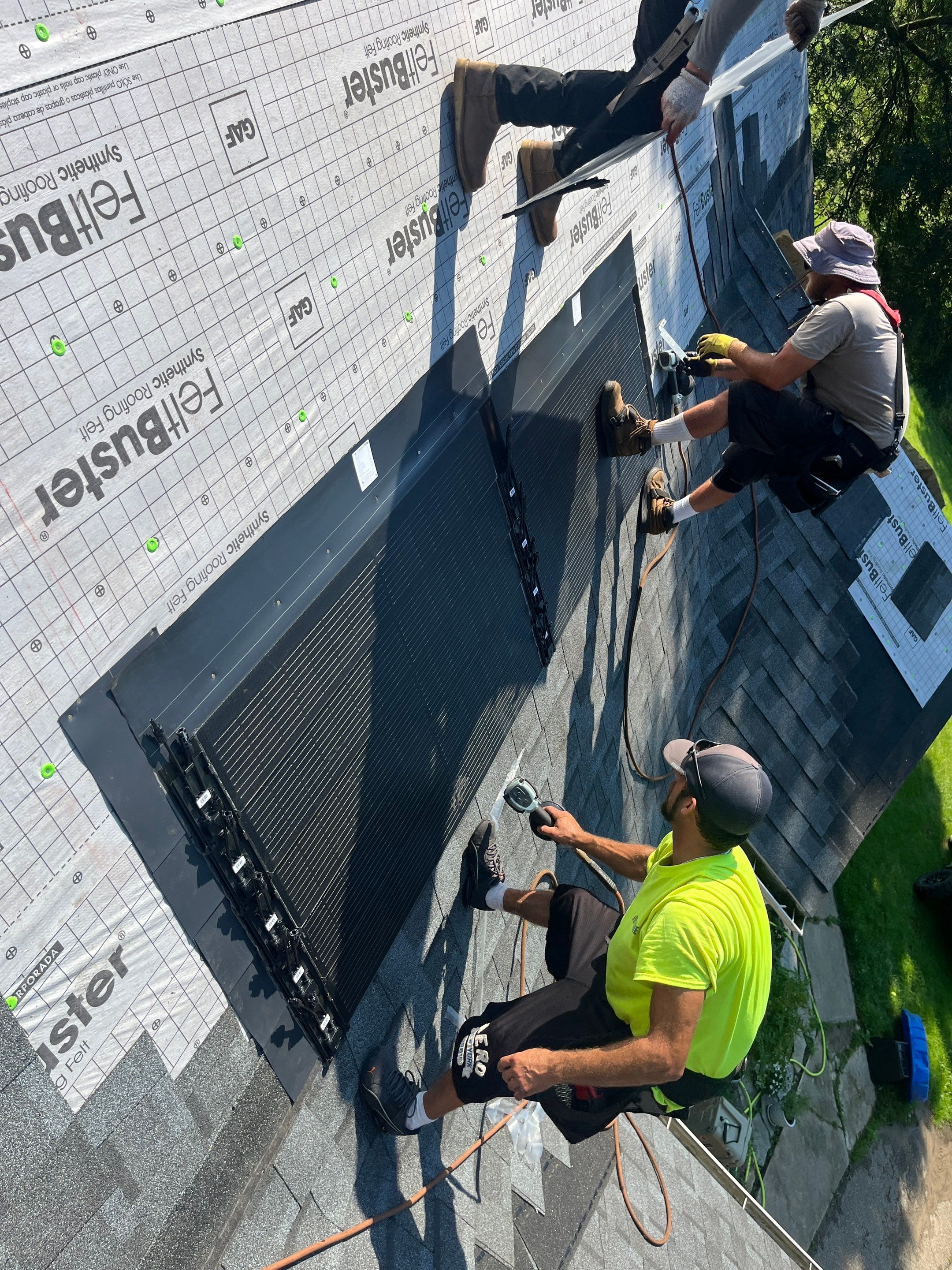 Solar Roof Installation using GAF Solar  by Acme Exteriors