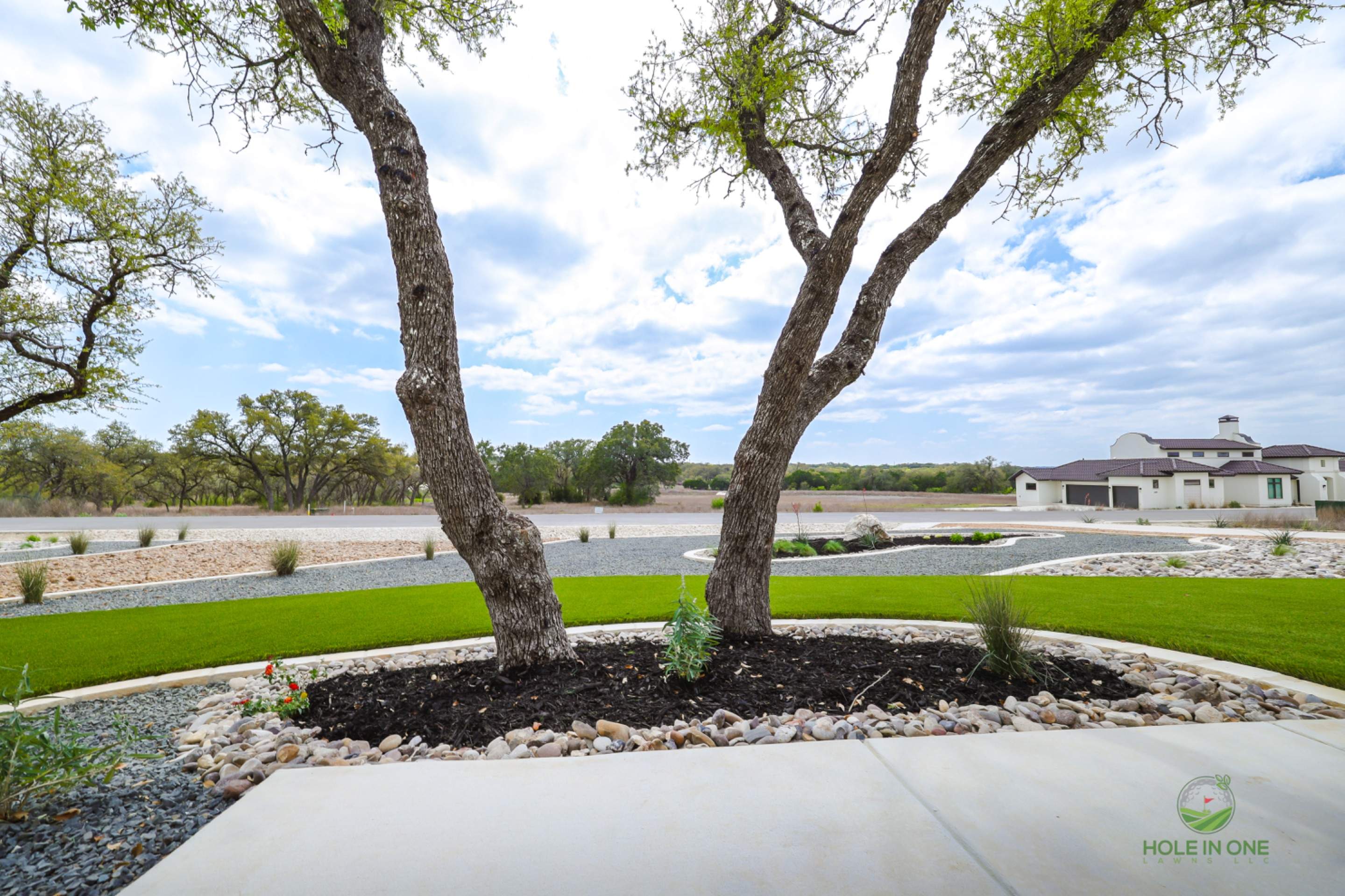 Belle Oaks, Bulverde TX by Hole In One Lawns, LLC