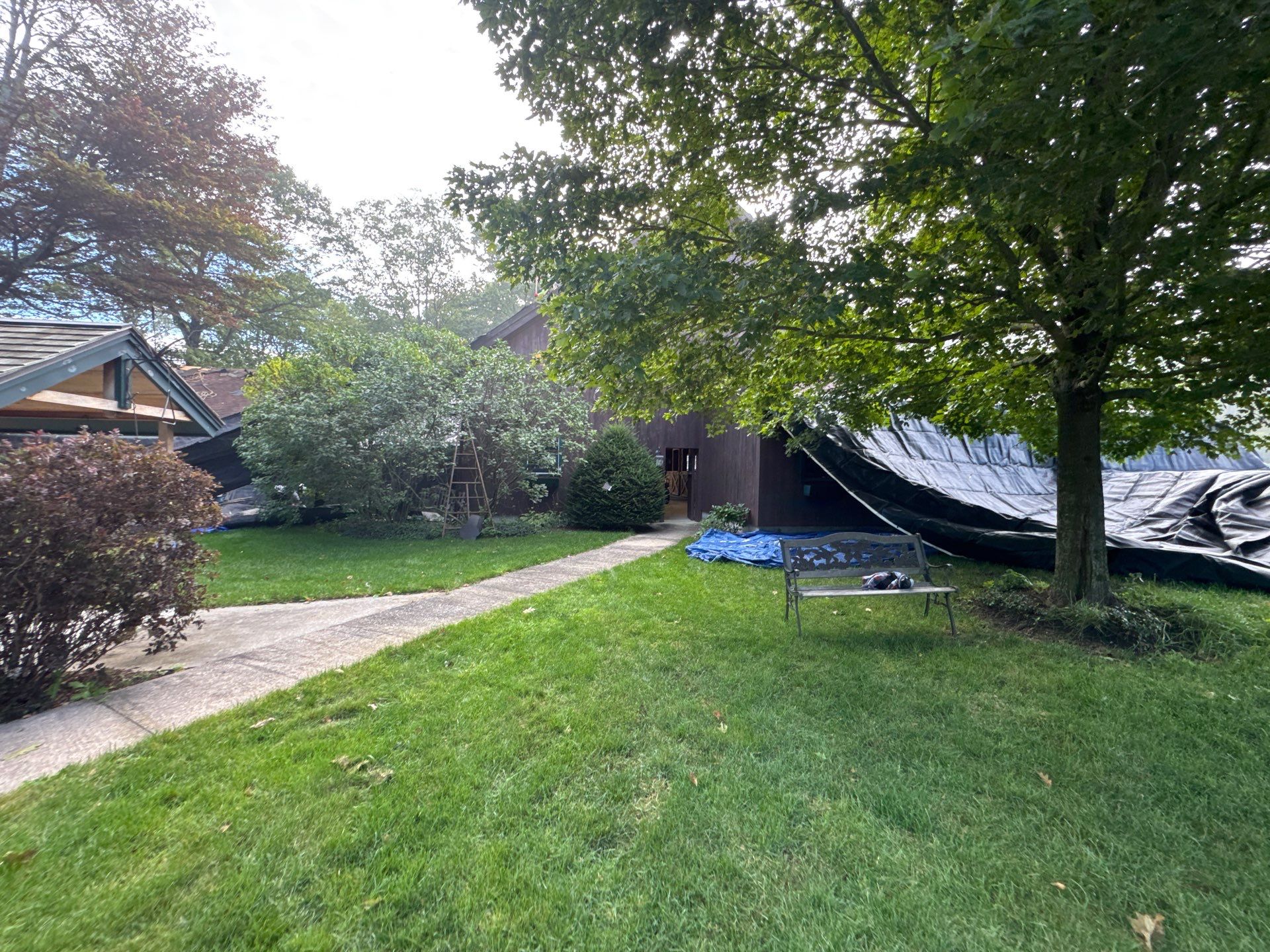 Garage & Barn Roof Replacement in Greenfield, NH | Owens Corning Shingles by Adam Vaillancourt Roofing LLC