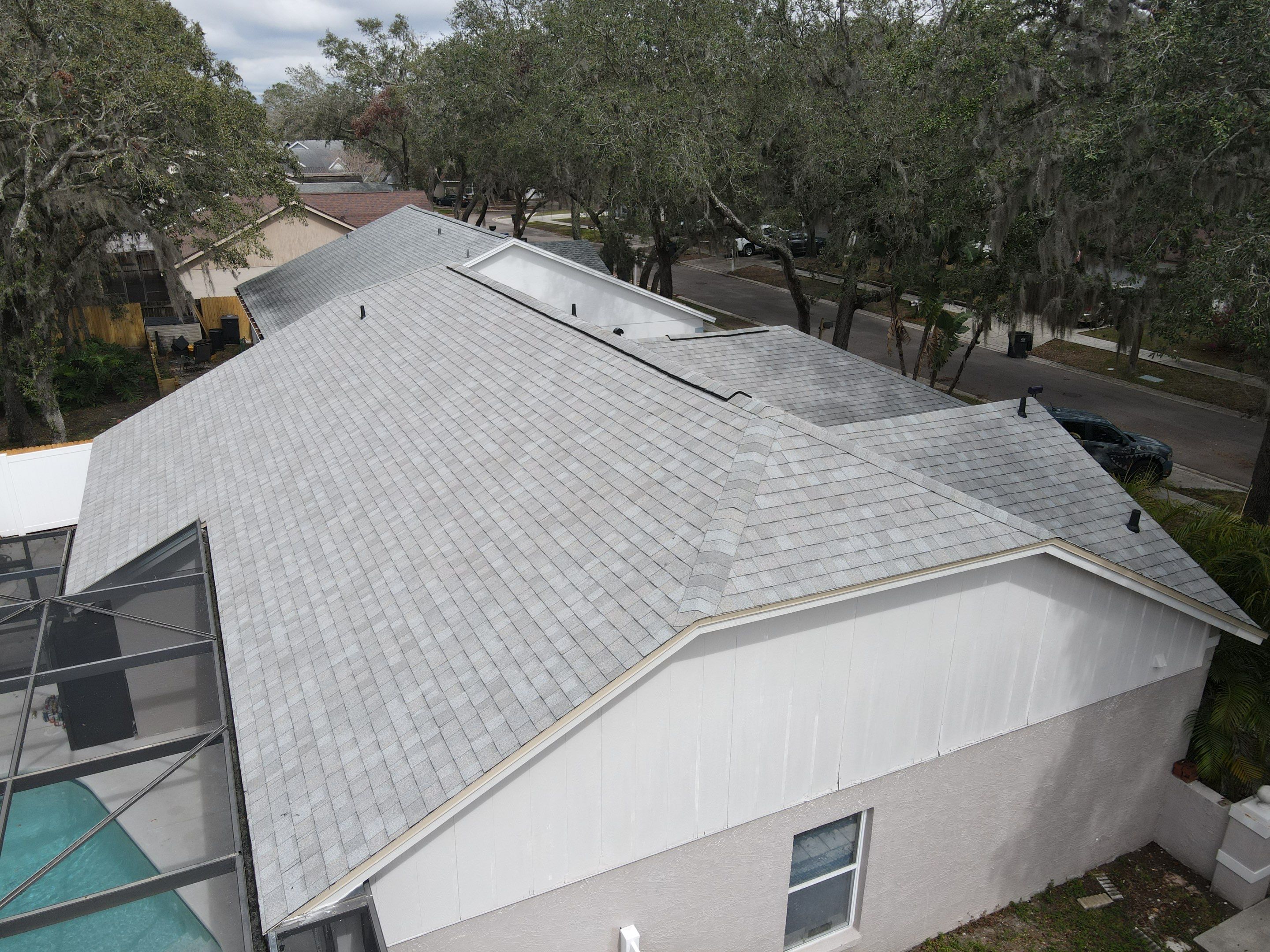 Roof replacement in Valrico, FL. by Steadfast Roofing 