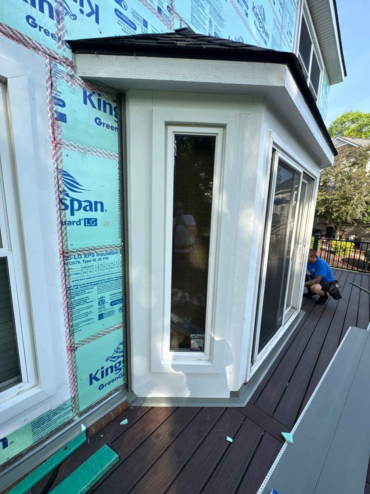 Siding Replacement using Ascend by 180 Contractors