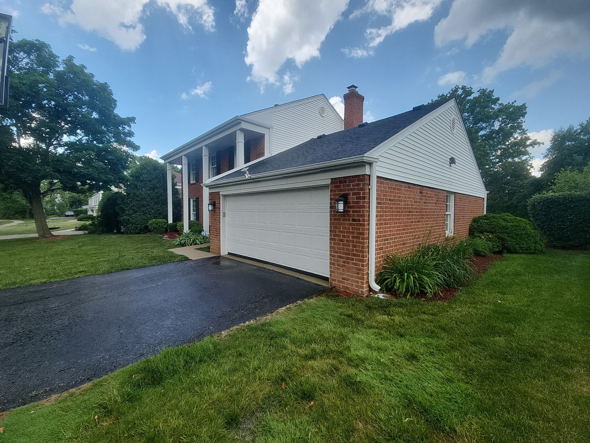 House washing by Northern Power Washing LLC.