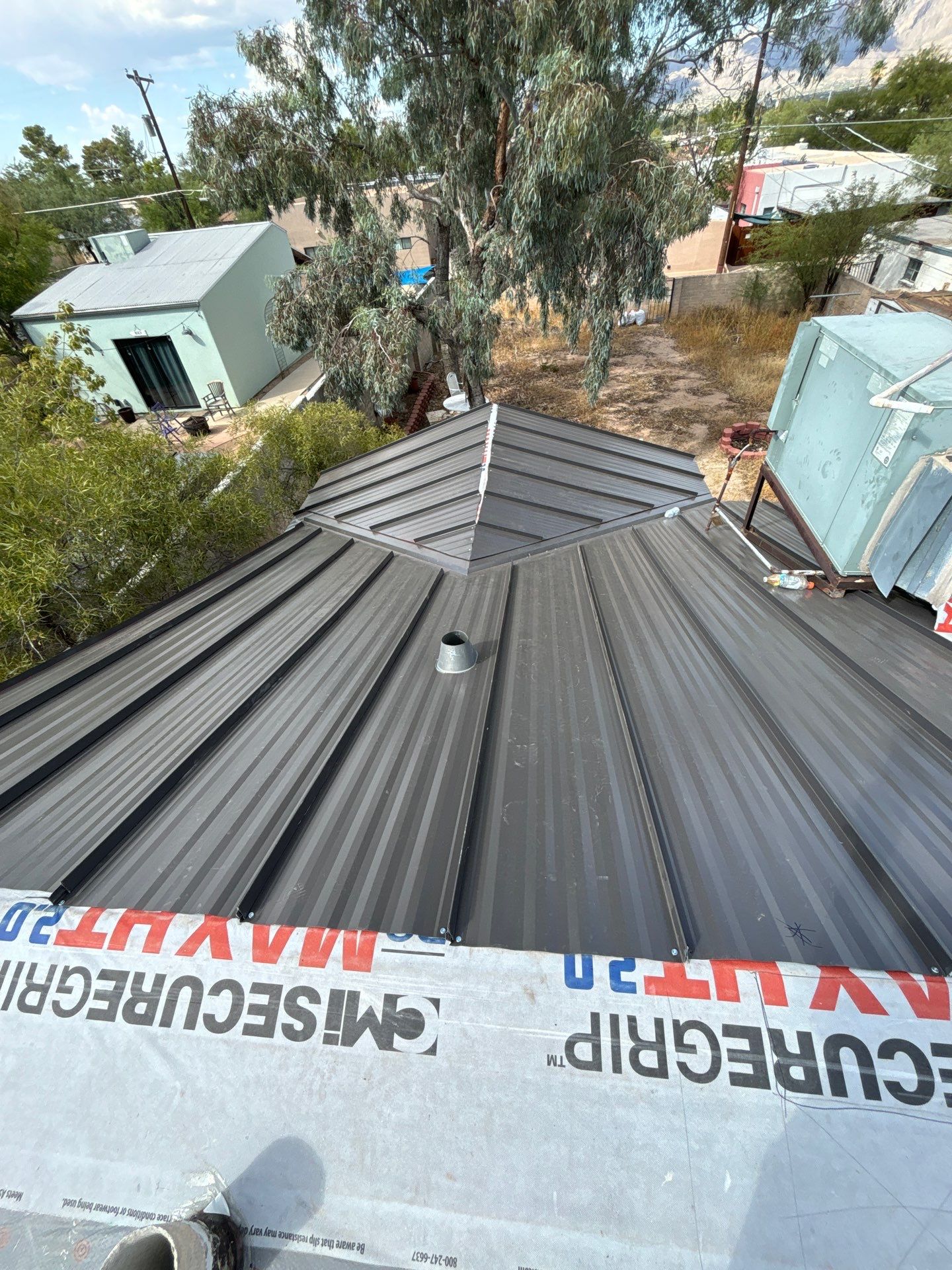 Slate Gray Standing Seam by Reimagine Roofing