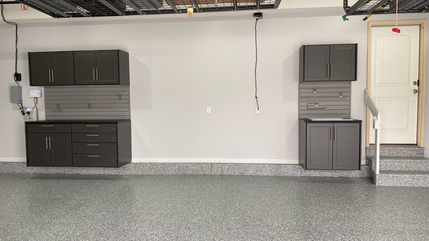 Ash D. Upgrades his new garage! by Banner Garage