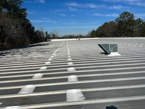 Commercial Roof Repair - metal coating by Georgia Roof Advisors