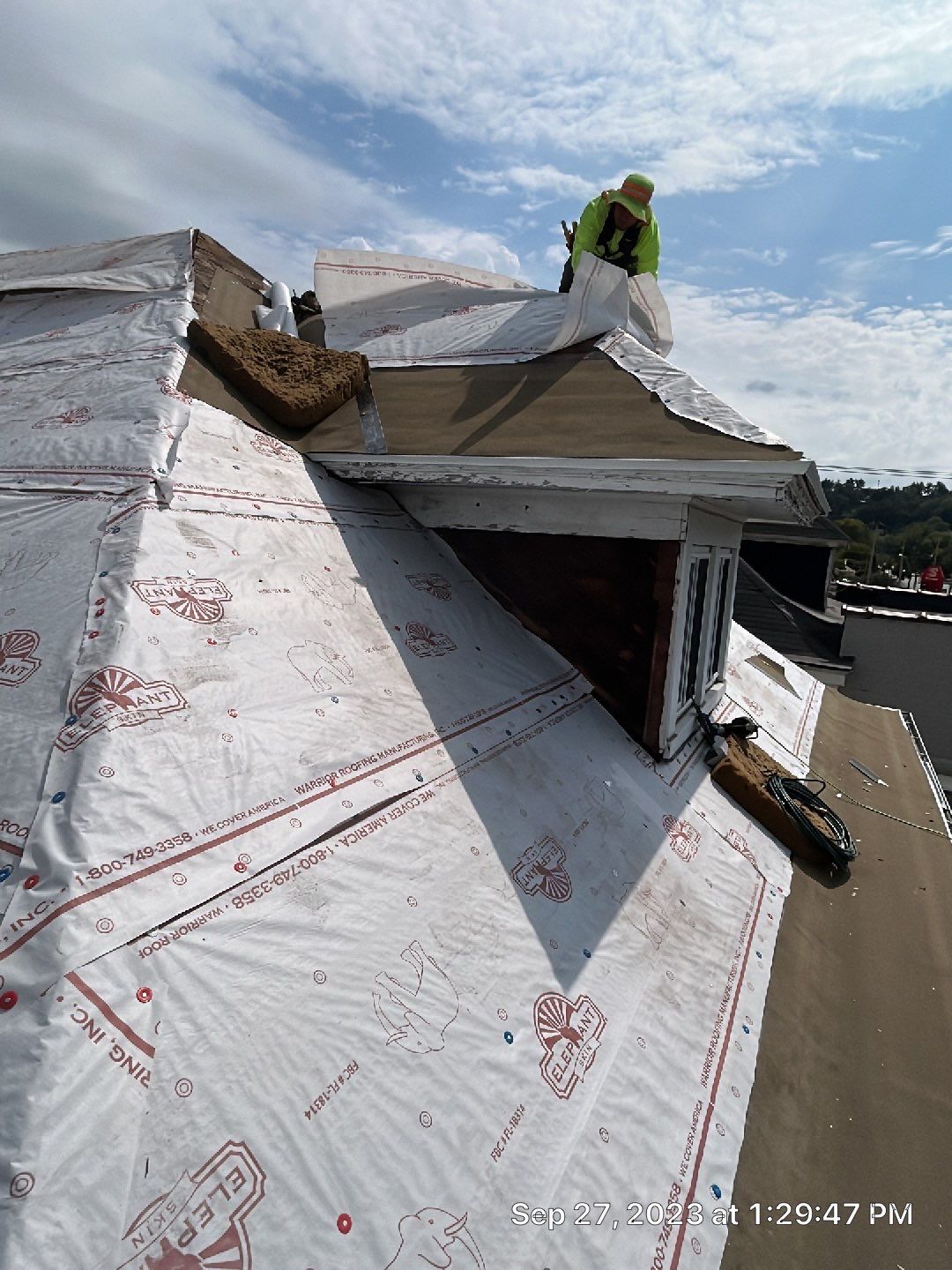 Residential Roofing Installation using Performance Shingles by Mr. Roofer