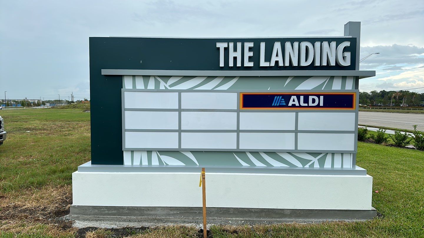 Monument Signs for The Landing by SignCrafters