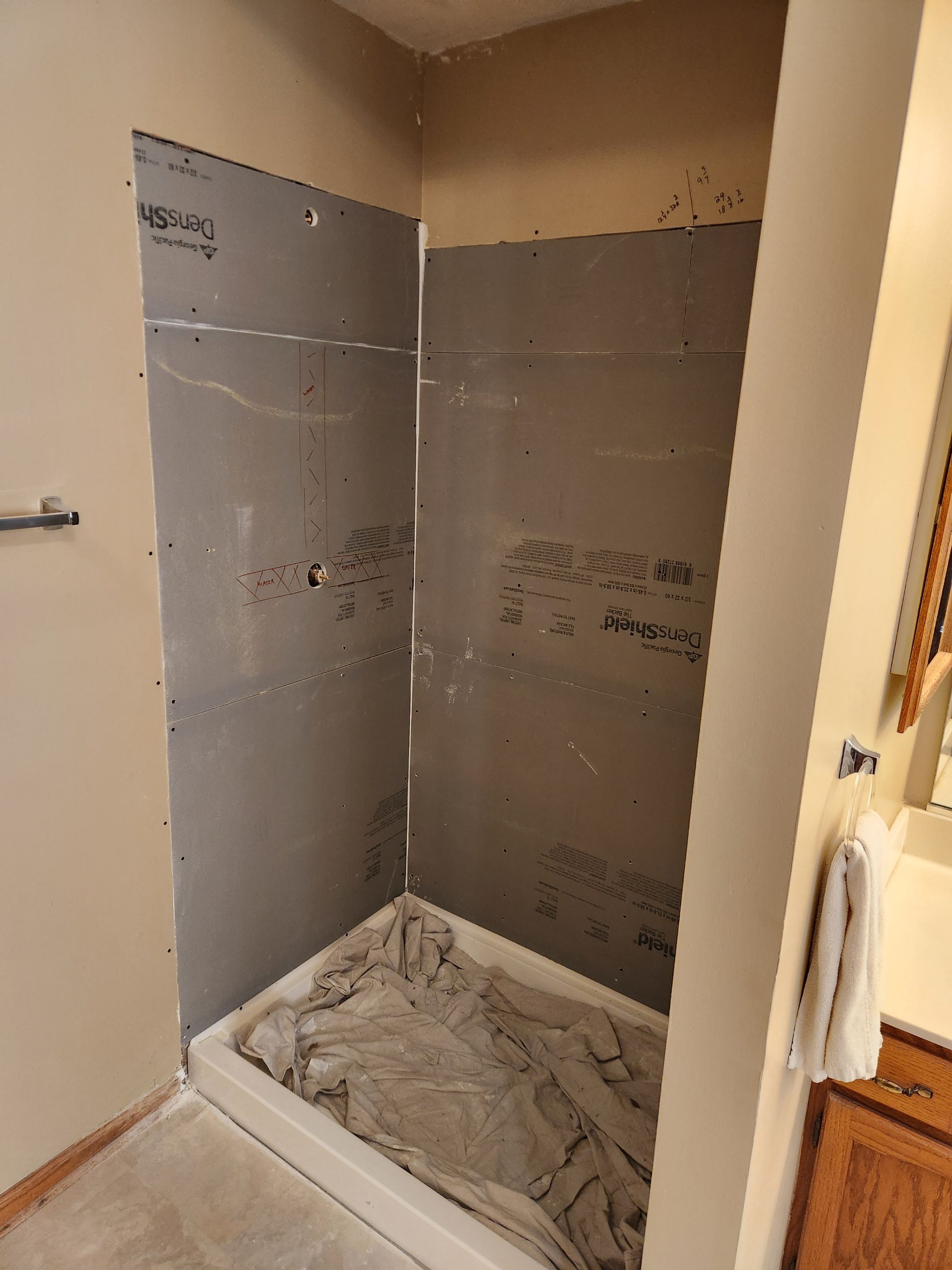 Tile Shower Remodel in Bartlett by Snap Home Solutions