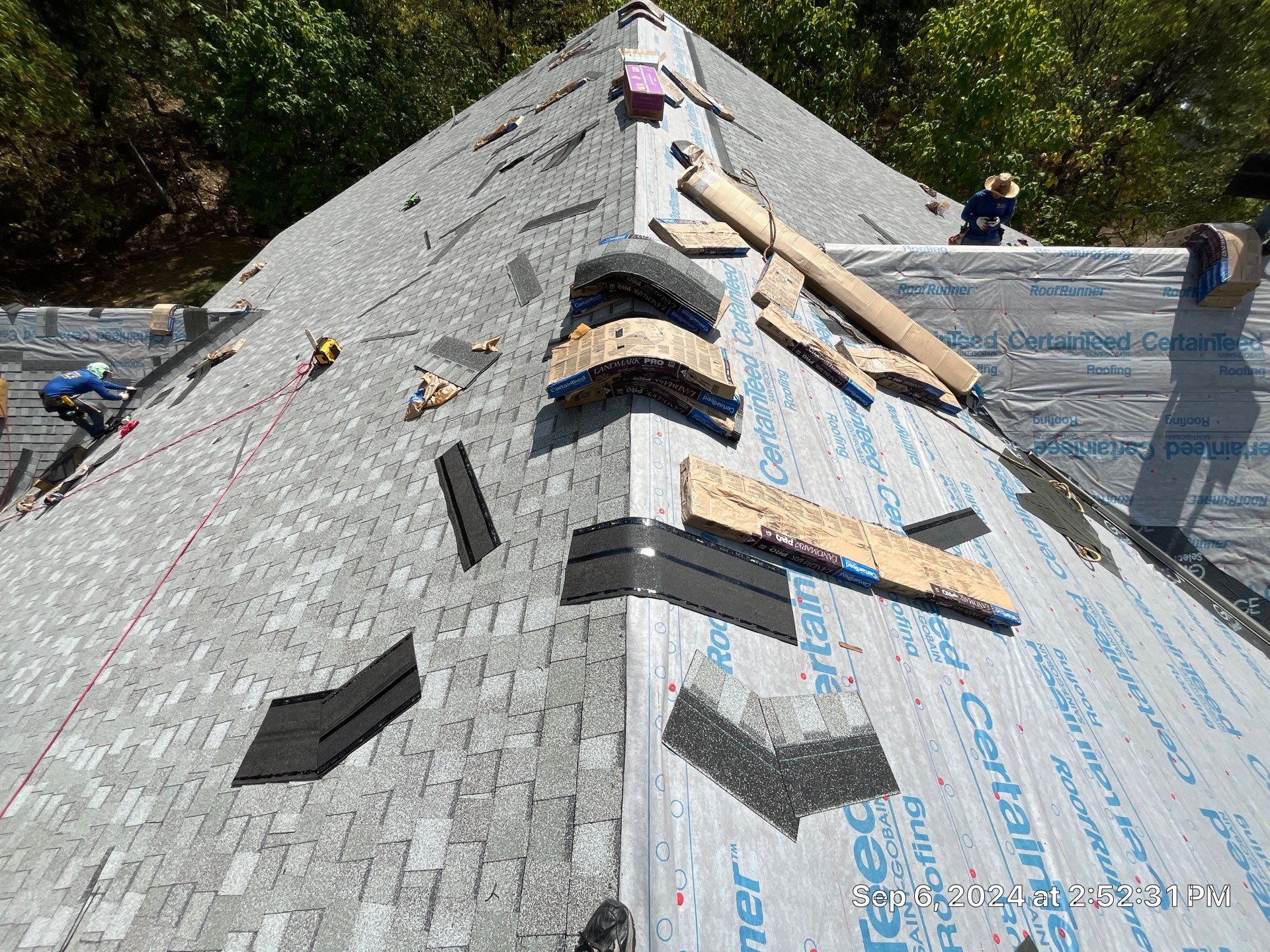 Residential Roofing Repair using Certainteed Landmark Pro Shingles by Fahey Roofing + Contracting