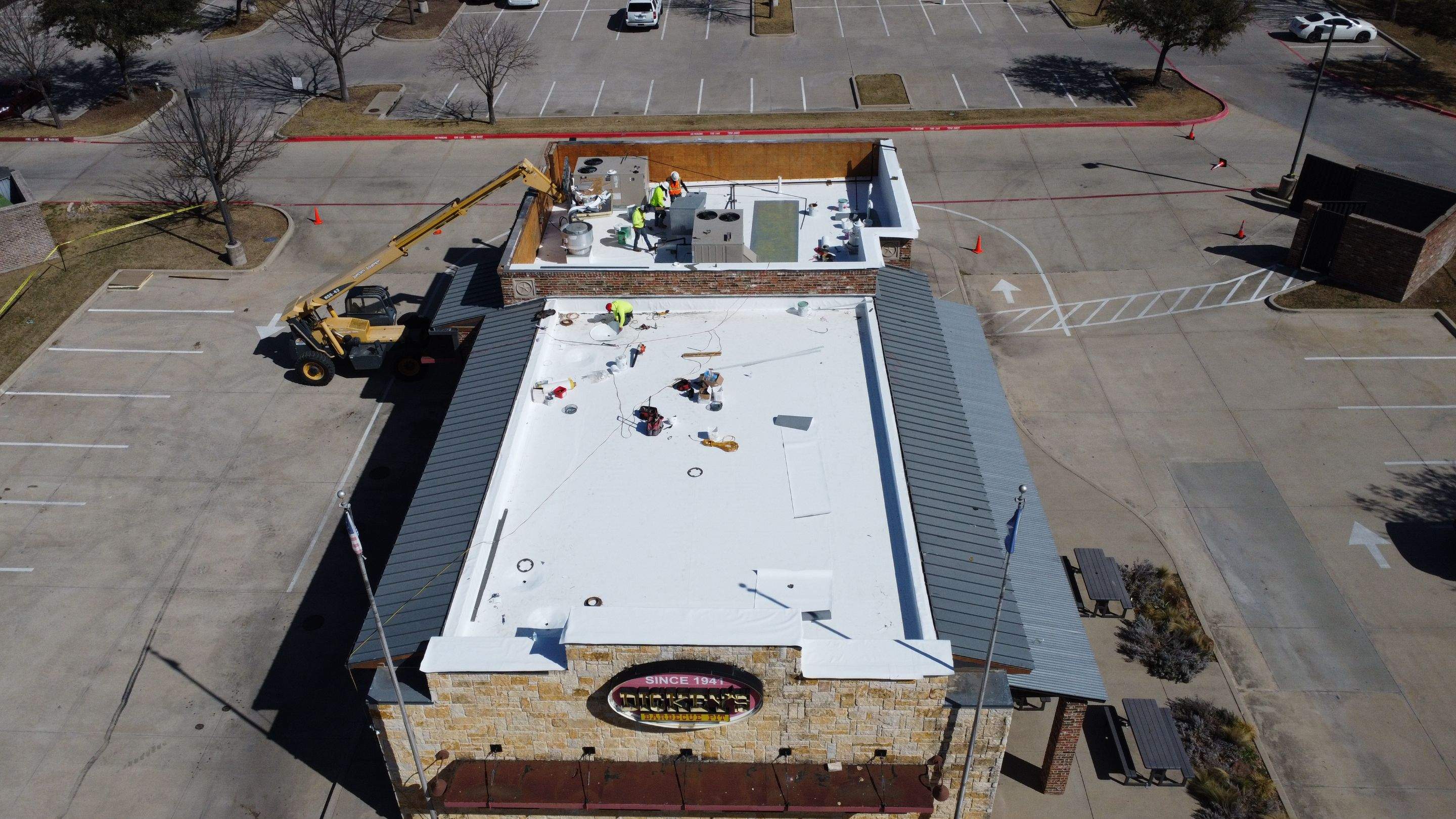TPO Commercial Roofing Installation by 3:16 Roofing and Construction