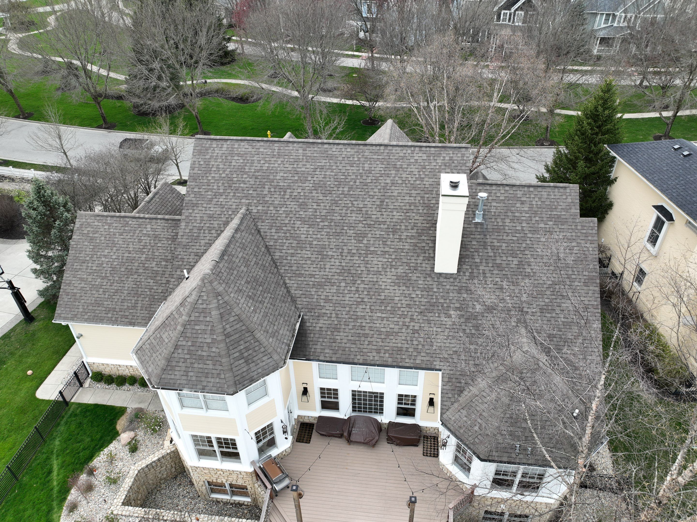 Roof Damage using Owens Corning Duration Storm by 317 Roofing & Restorations