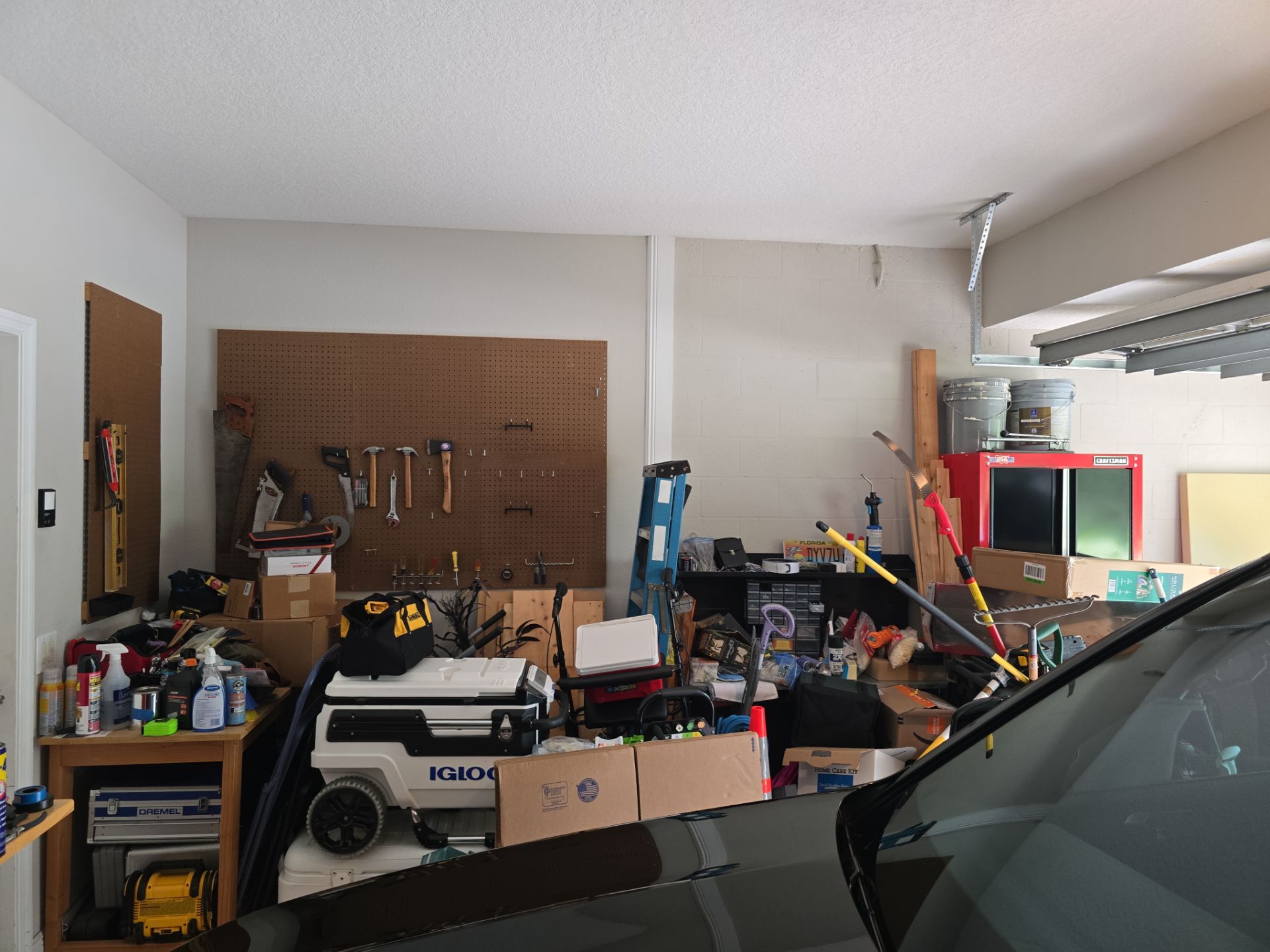 Garage Organization Project in Lithia by Square 1 Garage and Closet Solutions