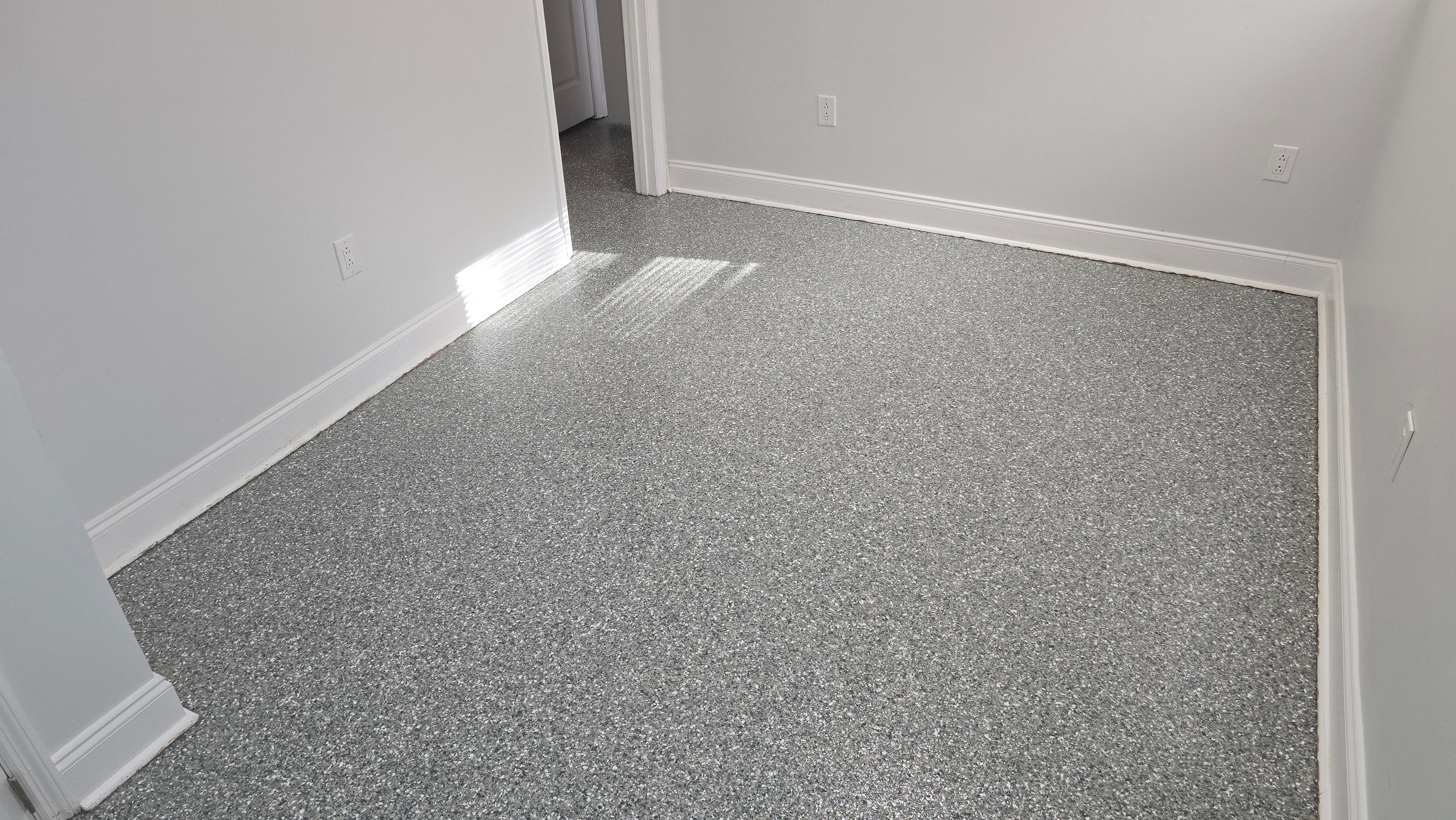 Basement Using Thyme by Elite Floor Solutions