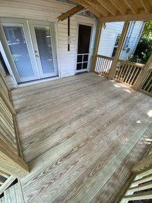 Custom Screened Porch Construction with Gable Roof in Apex