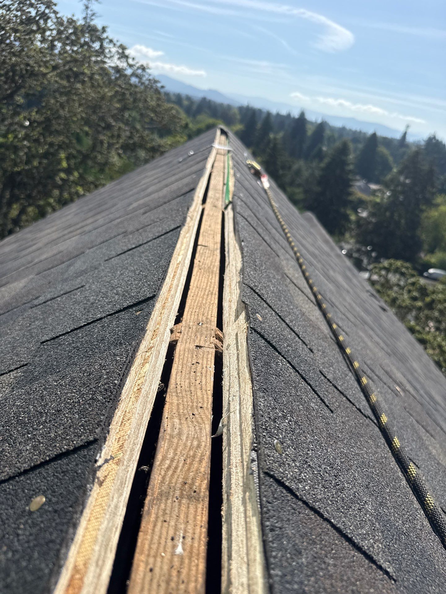 Complete Architectural Shingle Reroof and OSB Decking Repair in Eugene by BEST Roofing & Waterproofing