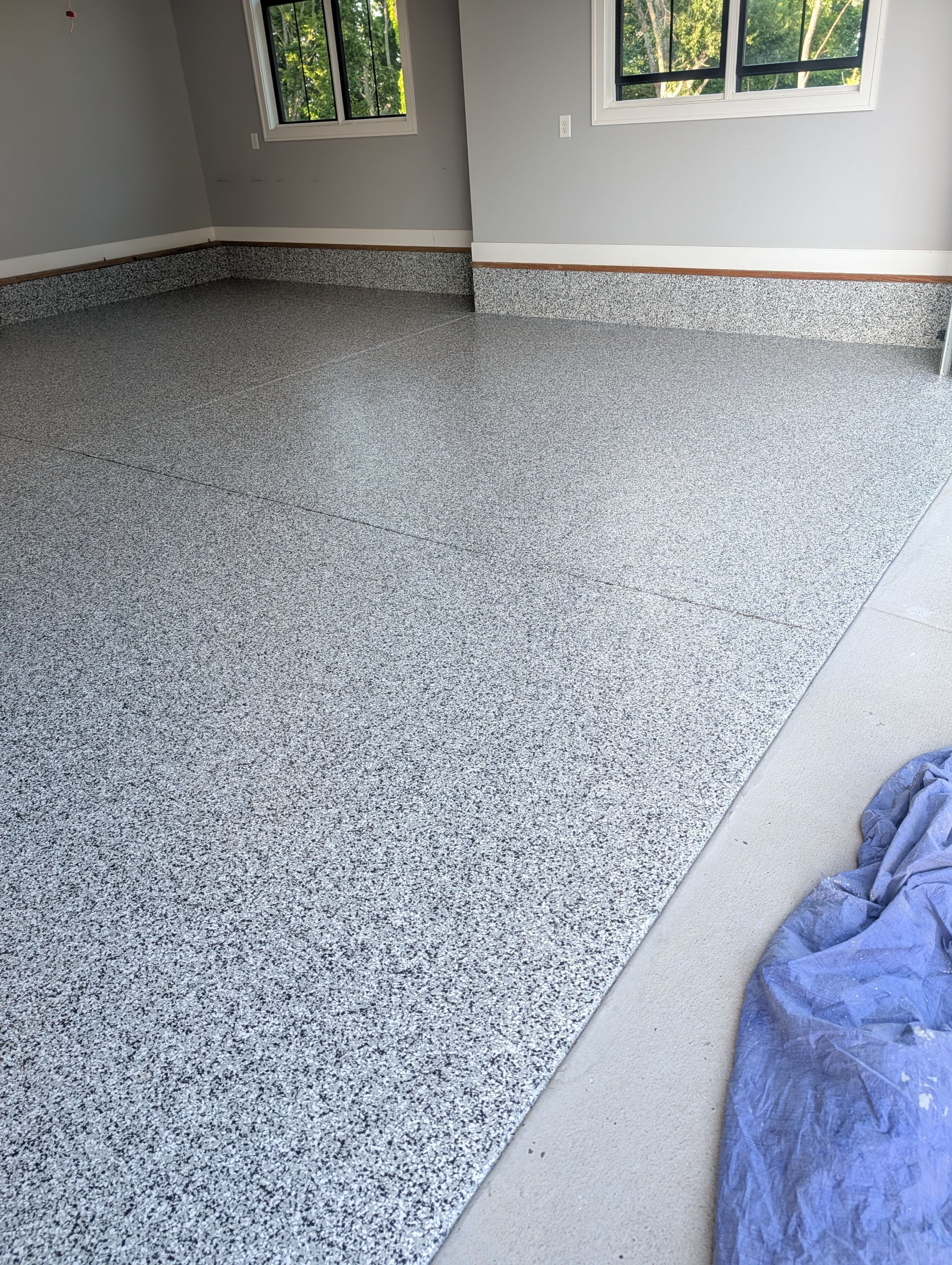 Garage Floor Coating using Silverton by My Garage Floor Guys