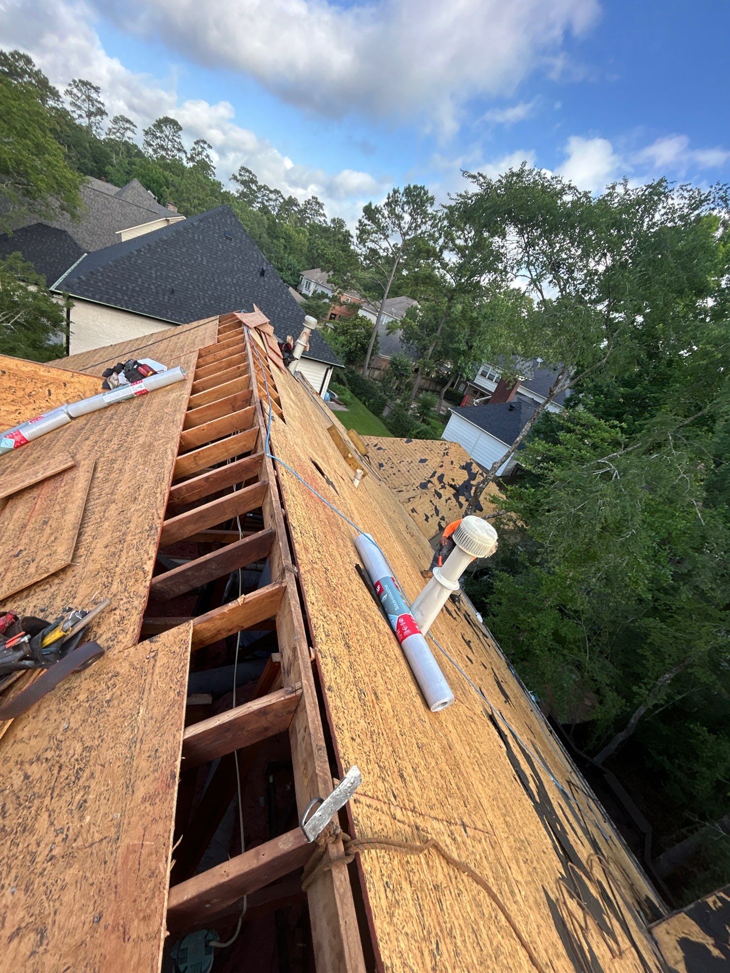 Roof Replacement Spring by Roof Repair Company