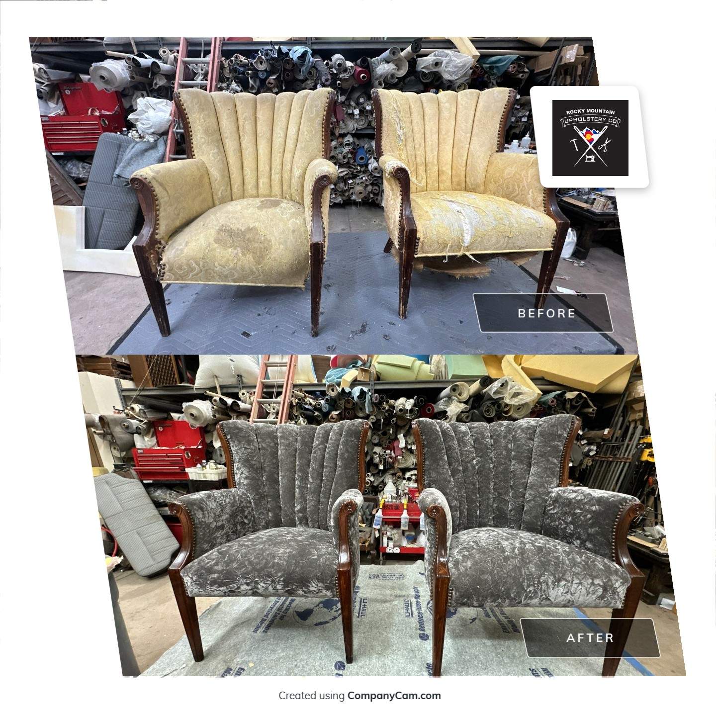 Side Chair by Rocky Mountain Upholstery Co