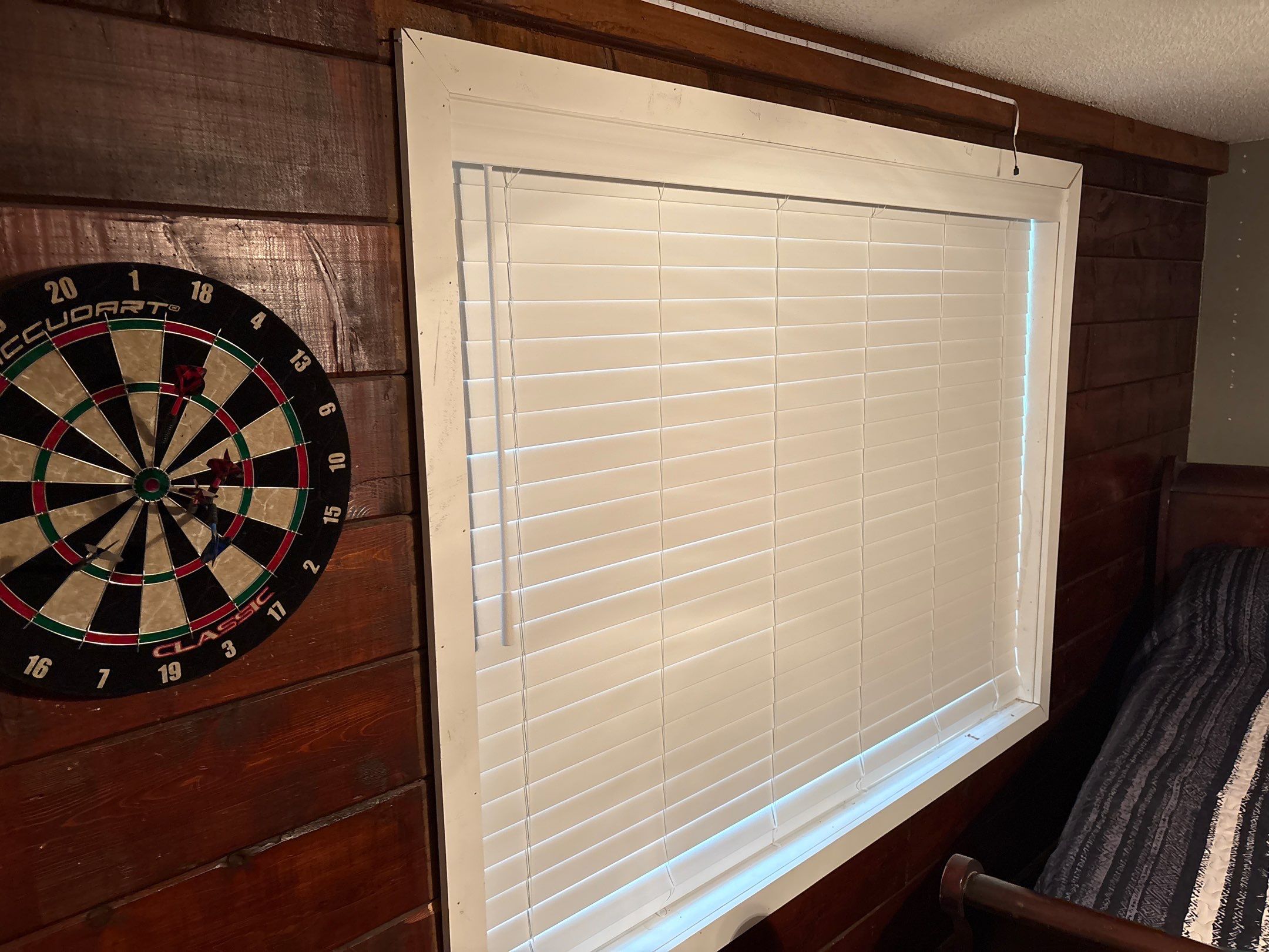 Faux Wood Blinds Project in Toney by Blinds and Borders