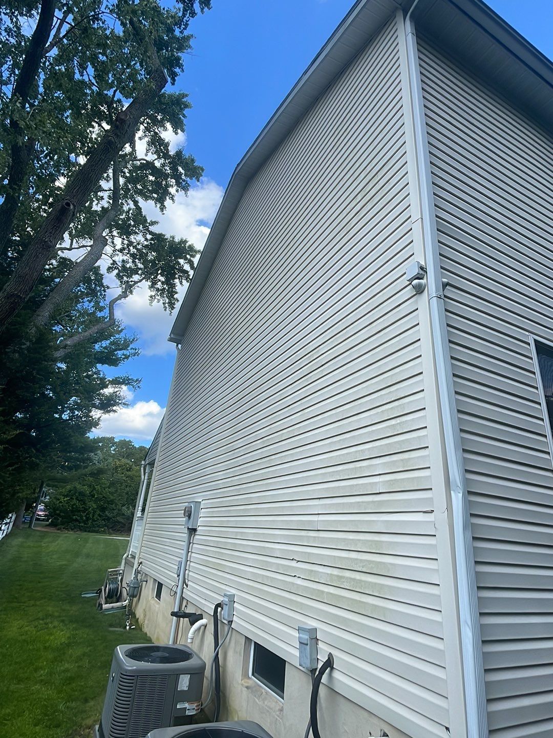 House Wash, Roof Refresh sections & Concrete Cleaning by SJ Exterior