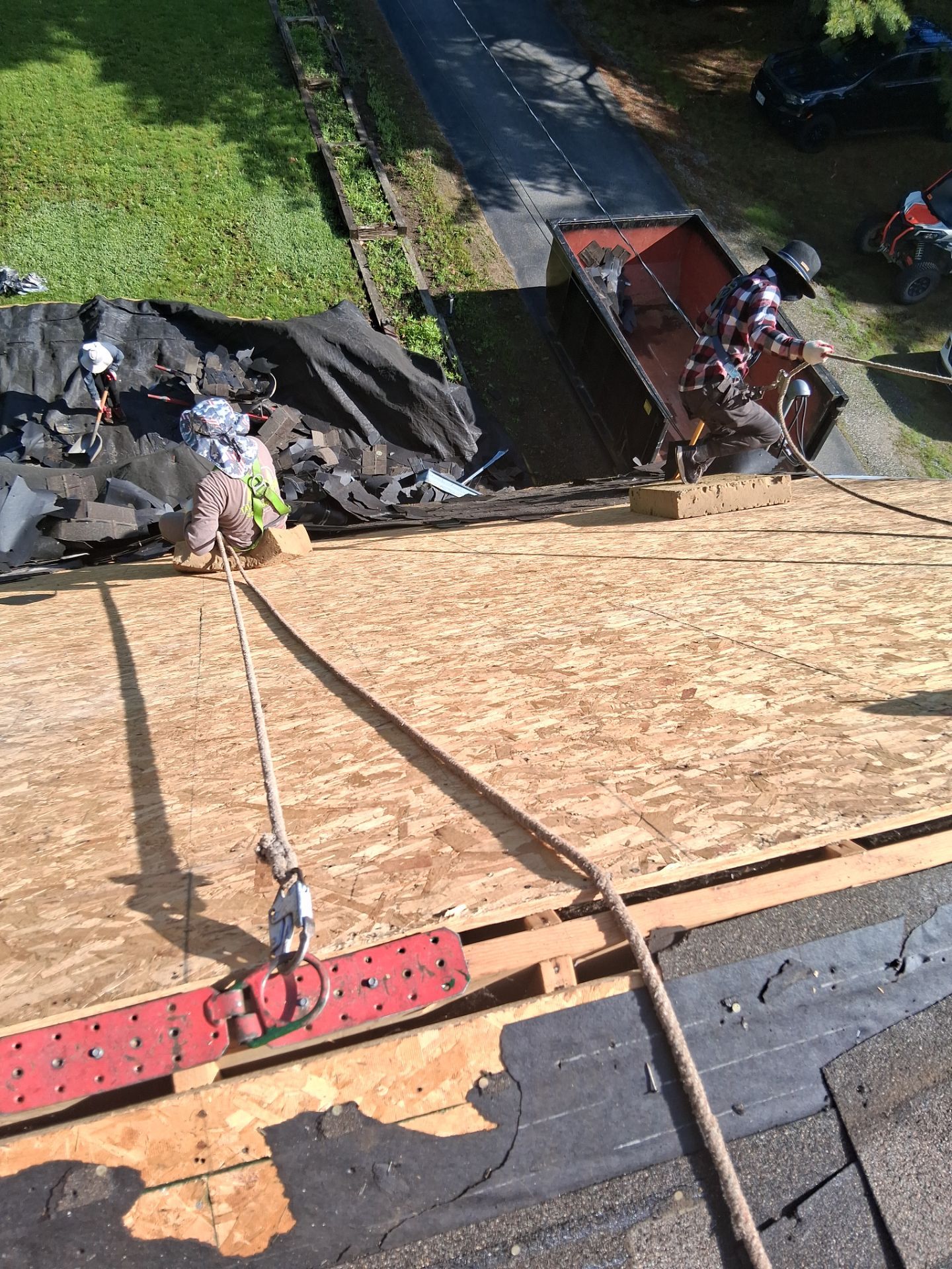 Complete Residential Roofing Installation and Chimney Reflash in Ogunquit by Tall pine roofing