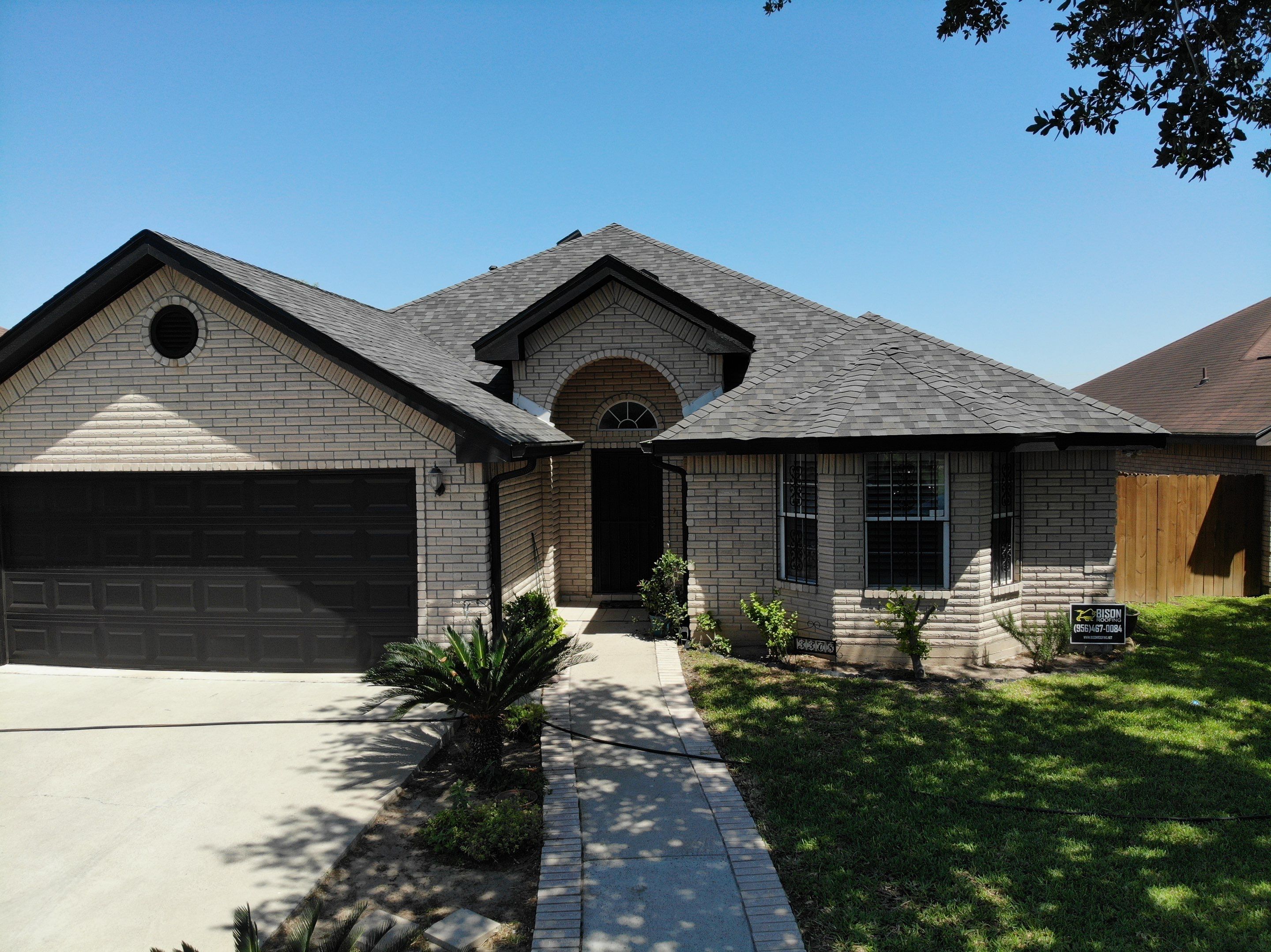 Project in Mcallen by Bison Roofing  