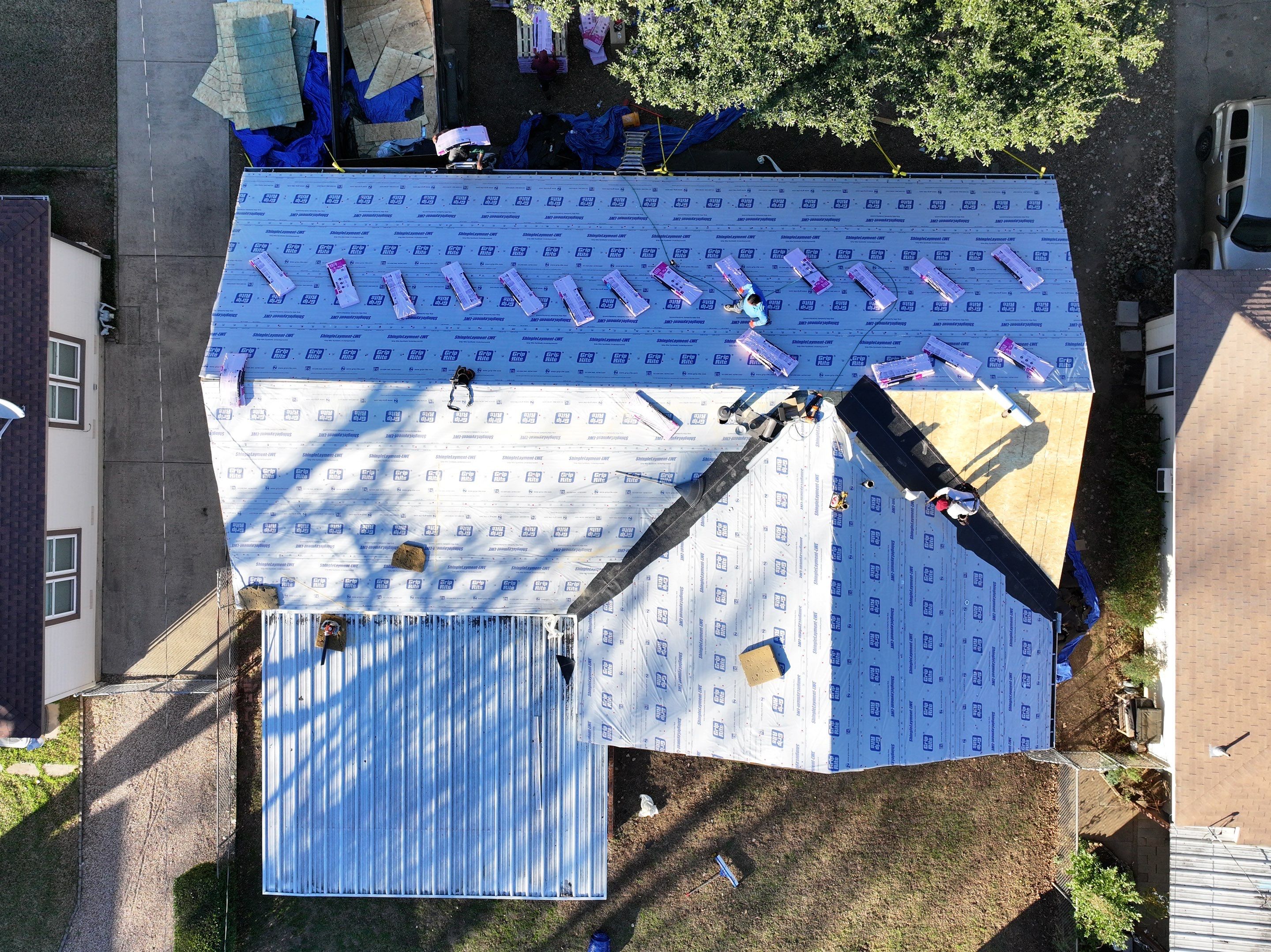 Owens Corning Duration Harbor blue, New Decking!!! by Becker Roofing and Exteriors