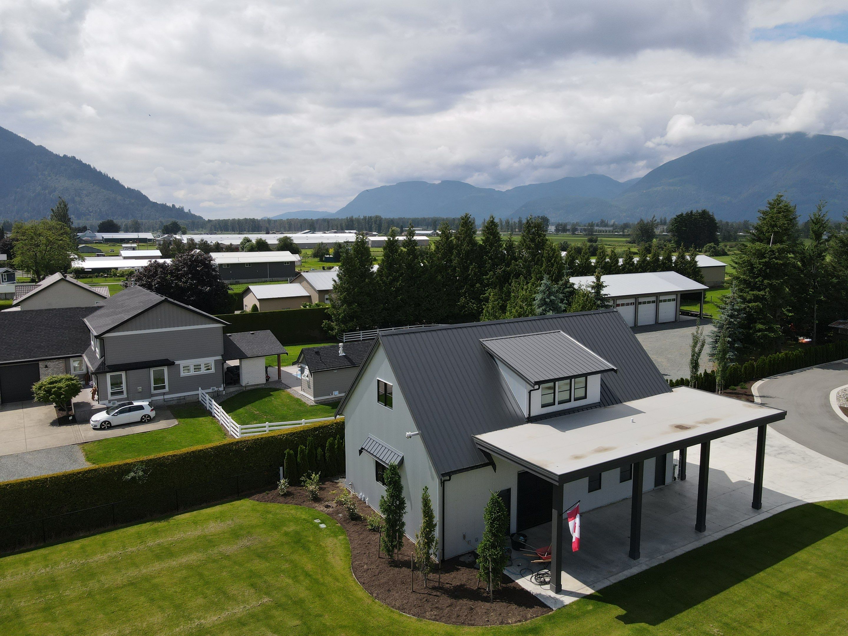 Residential Roofing Installation using 12" Prolok metal  by Top Notch Roofing Inc