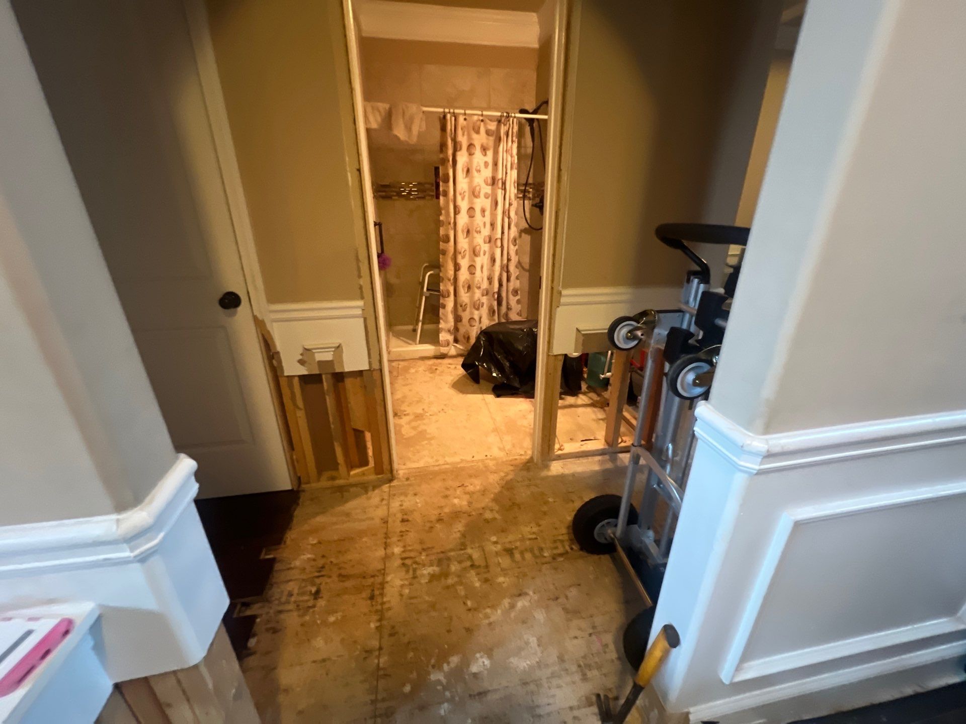 Multi-Room Interior Renovation and LVP Flooring Installation in Atlanta by Swift Home Renovations 