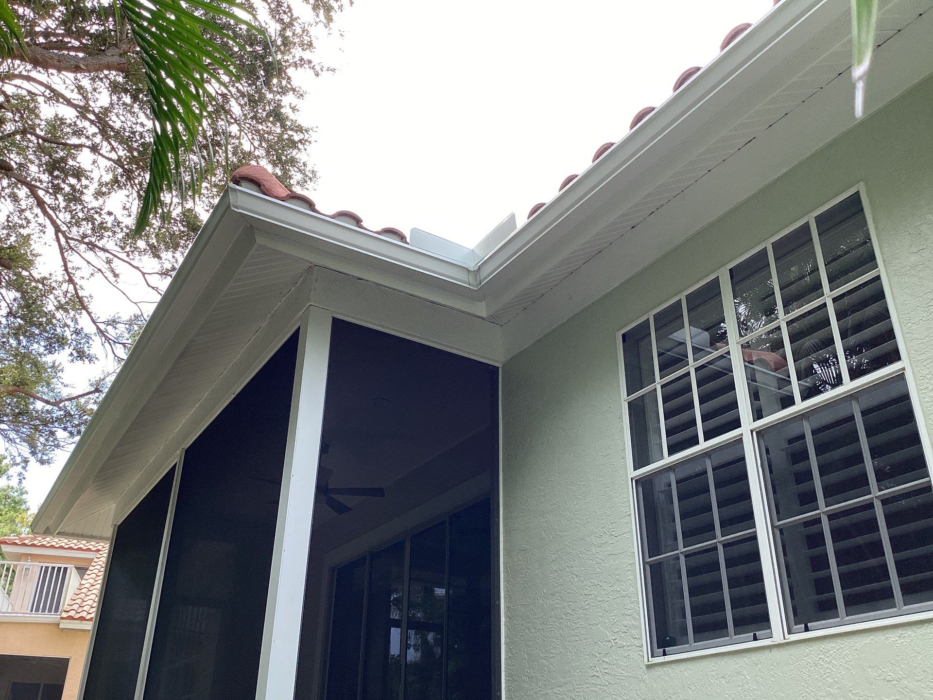 Downspout and Elbow Installation in Bonita Springs FL by Gutter Professors