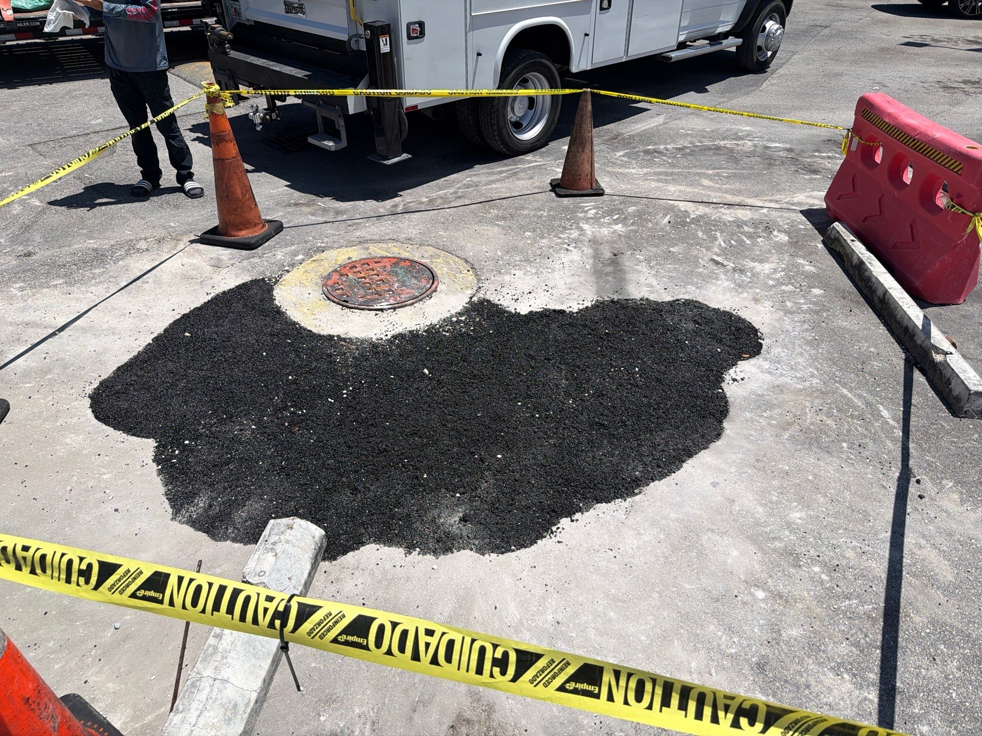 Sinkhole and Sanitary Basin Repair — Emergency Plumbing