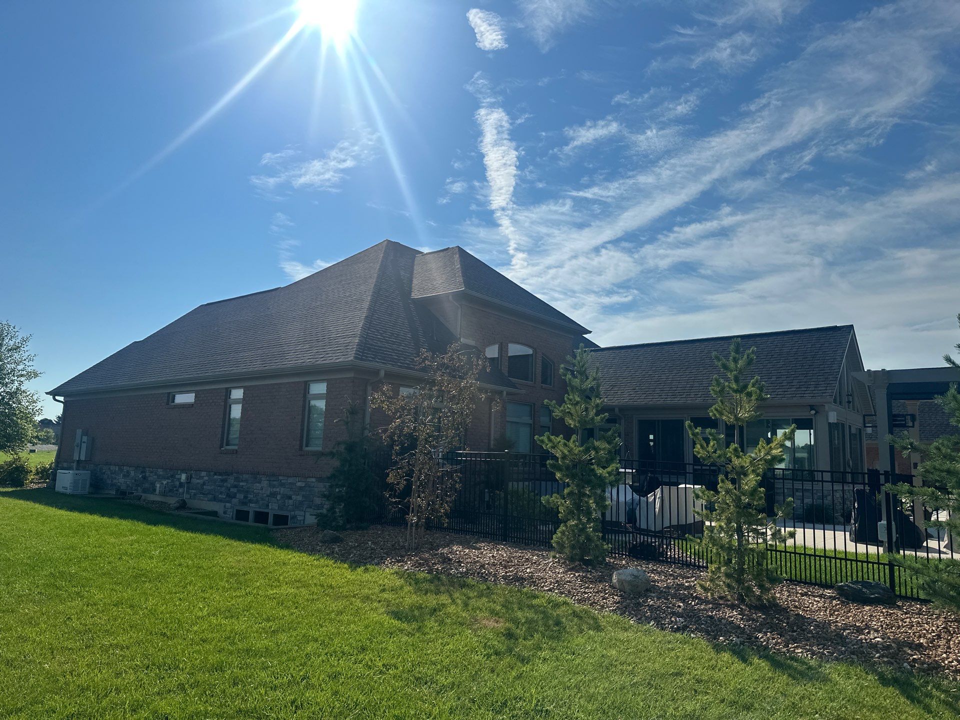 Residential Roofing Installation using GAF Timberline HDZ Appalachian Sky by Nitro Roofing and Construction