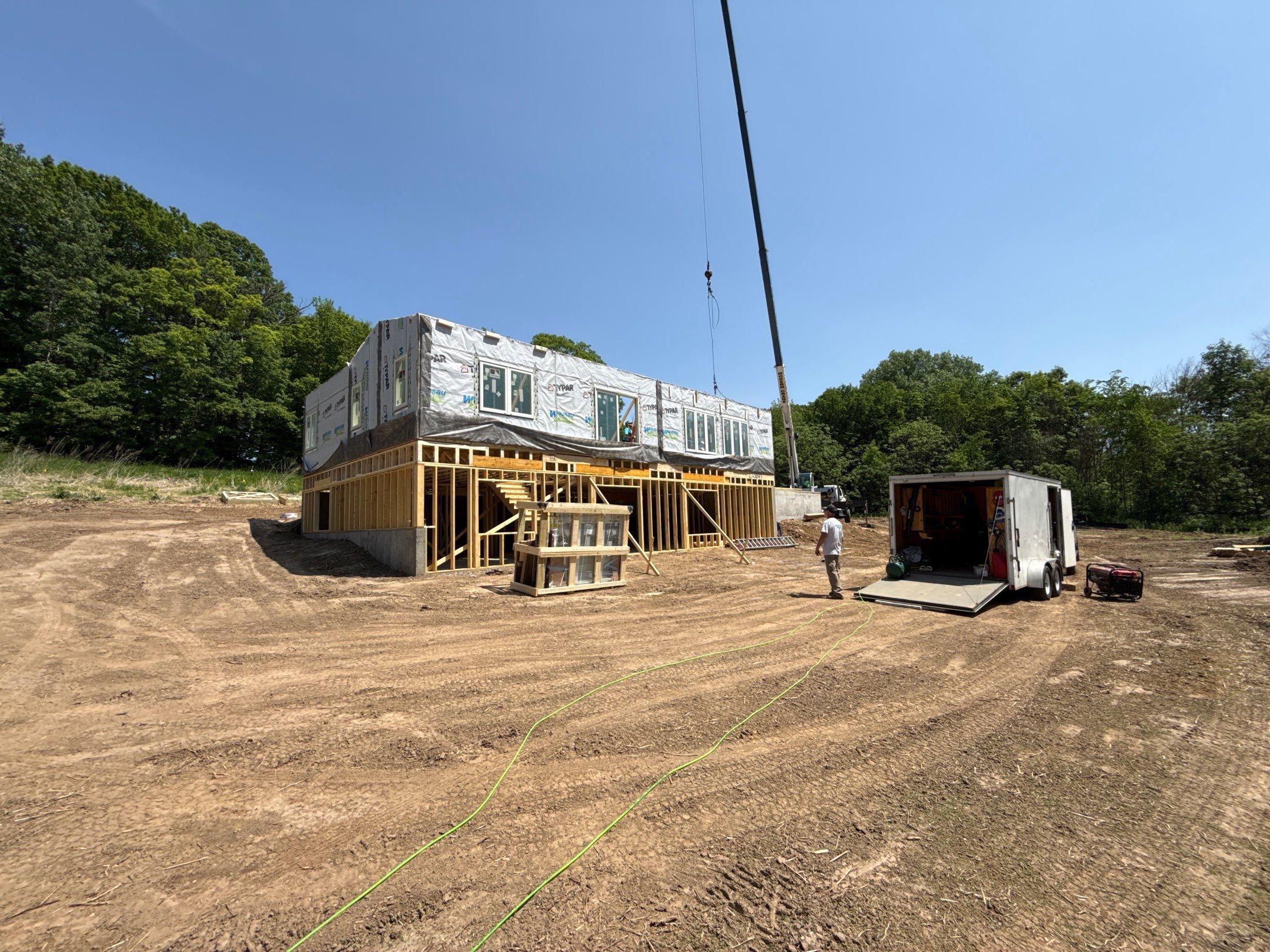 Ellsworth, WI Build by Bauer Estates LLC