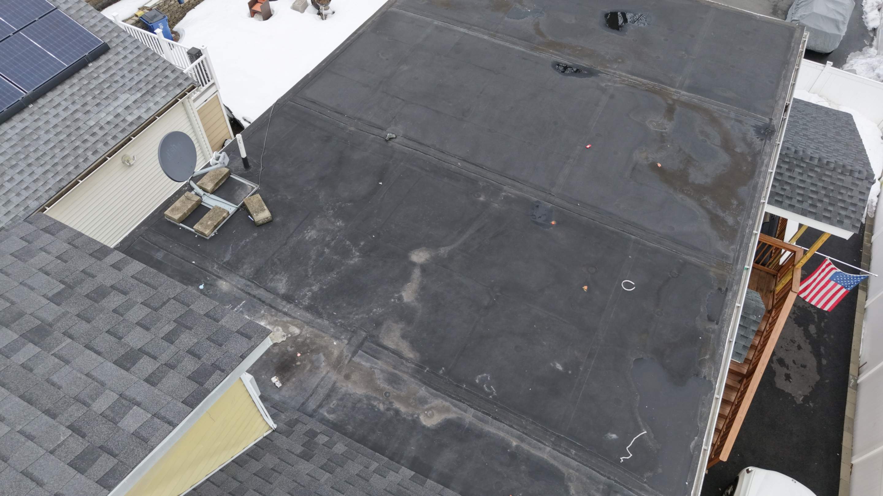 Revere EPDM Flat Roof Replacement — Durable Rubber Roofing System by JOHNNYS PRO