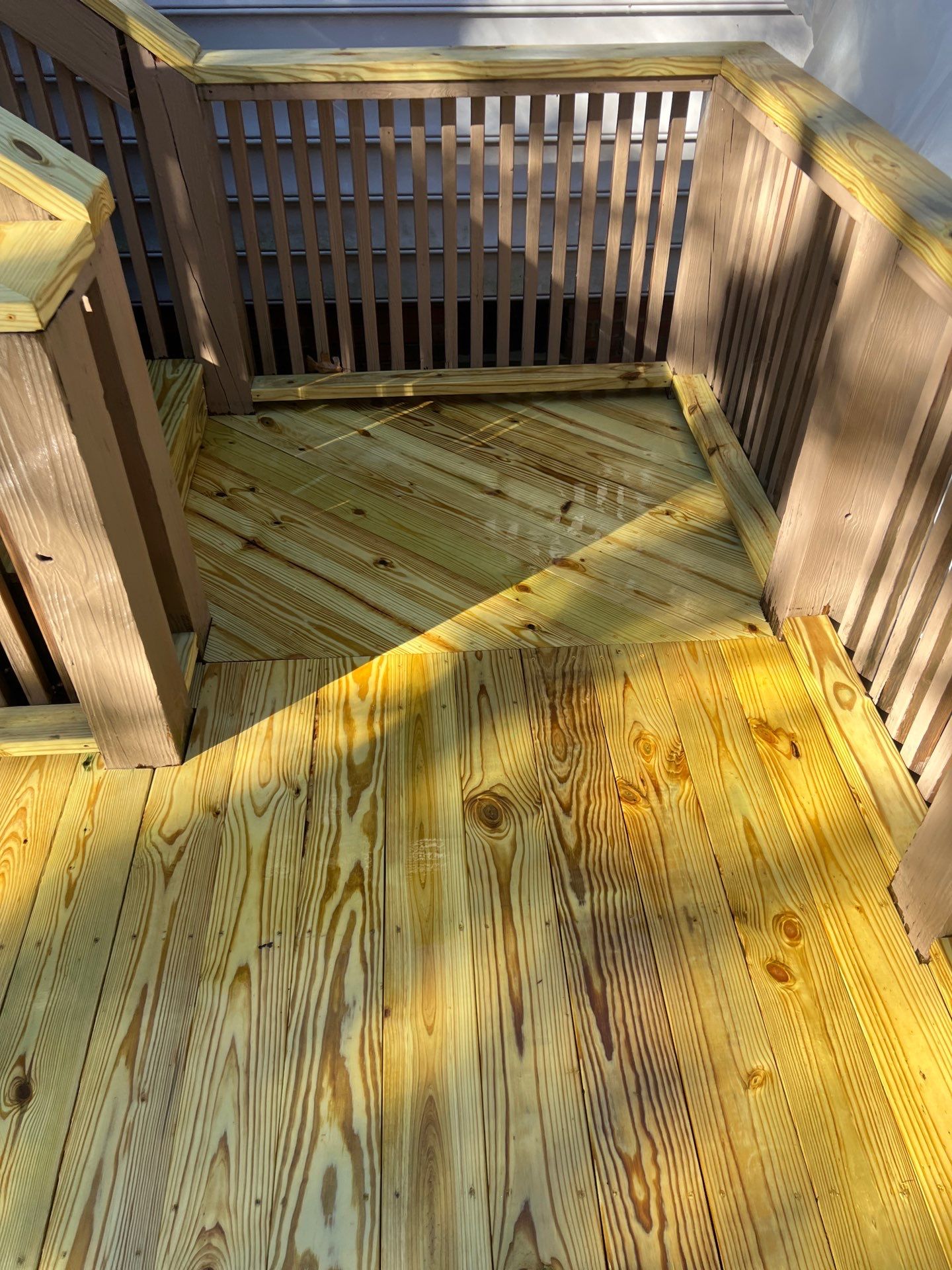 Coated Deck using Wood Sealant by DuraSeal